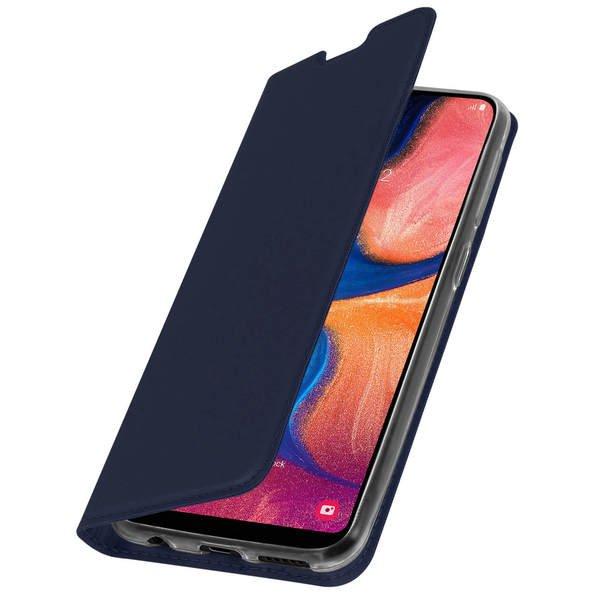 Avizar Schickes Cover Galaxy A20e Dunkelblau