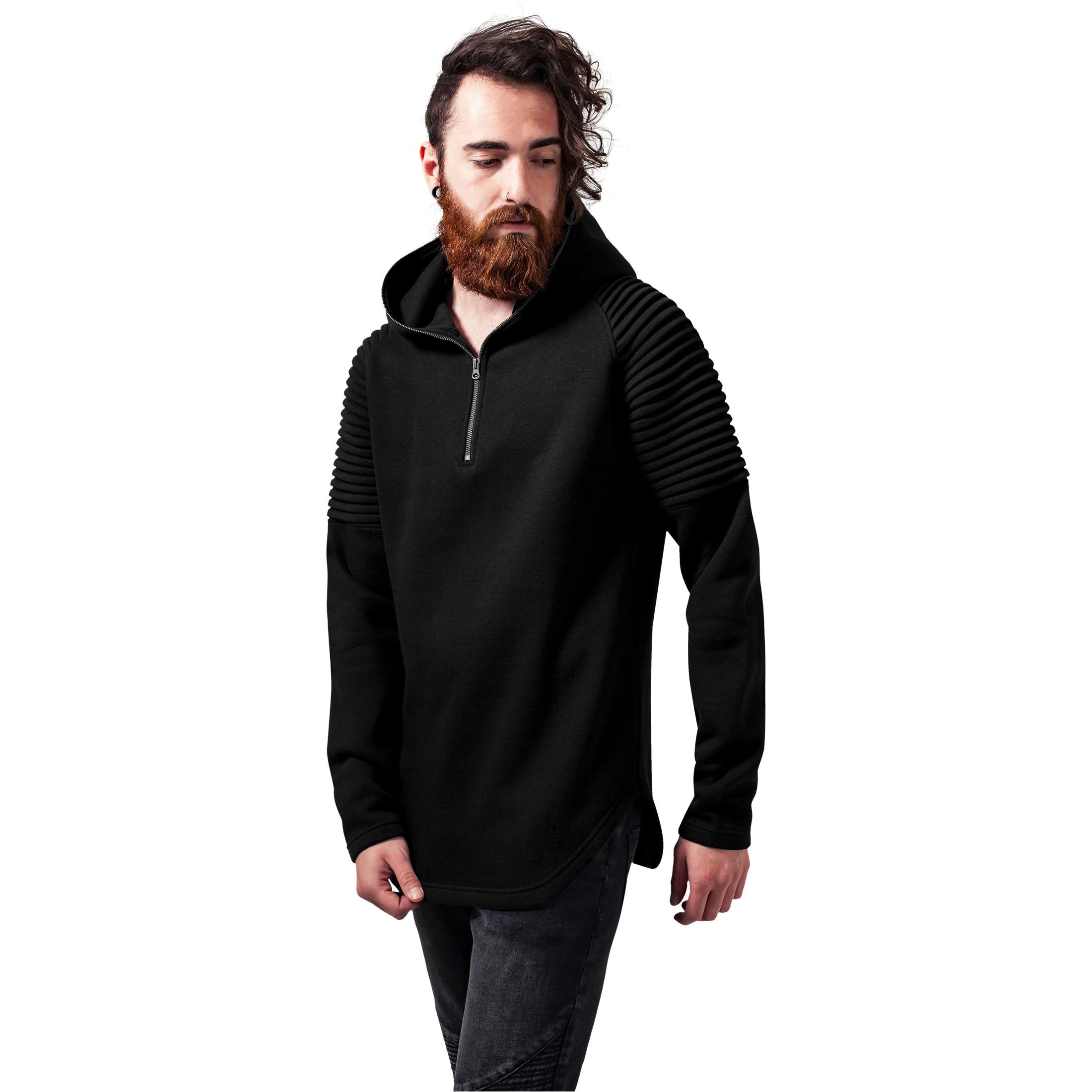 URBAN CLASSICS hoodie urban claic pleat leeve terry