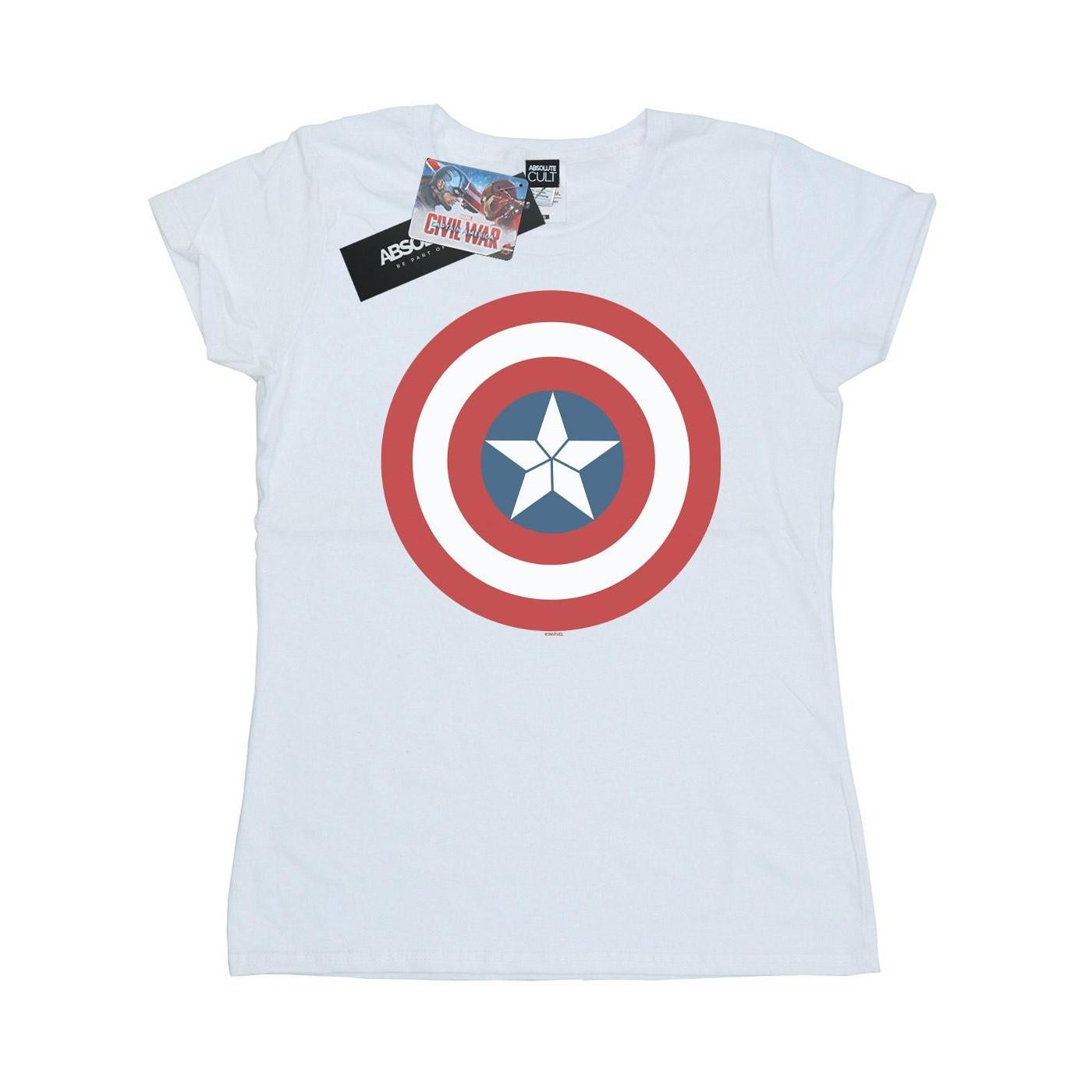 MARVEL Civil War Captain America Shield T-Shirt
