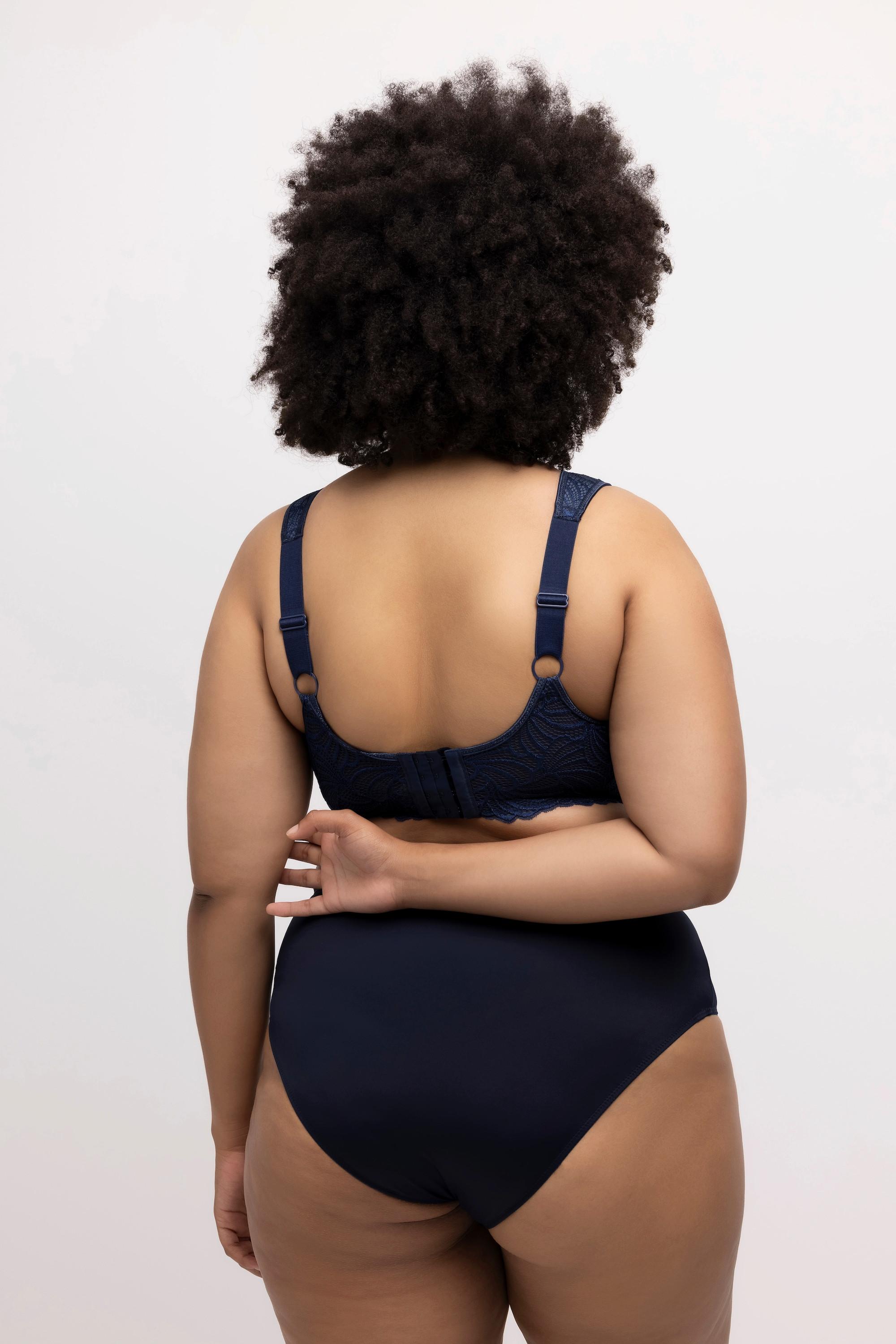 Ulla Popken Bralette, Spitze, ohne Bügel, Cup B - F