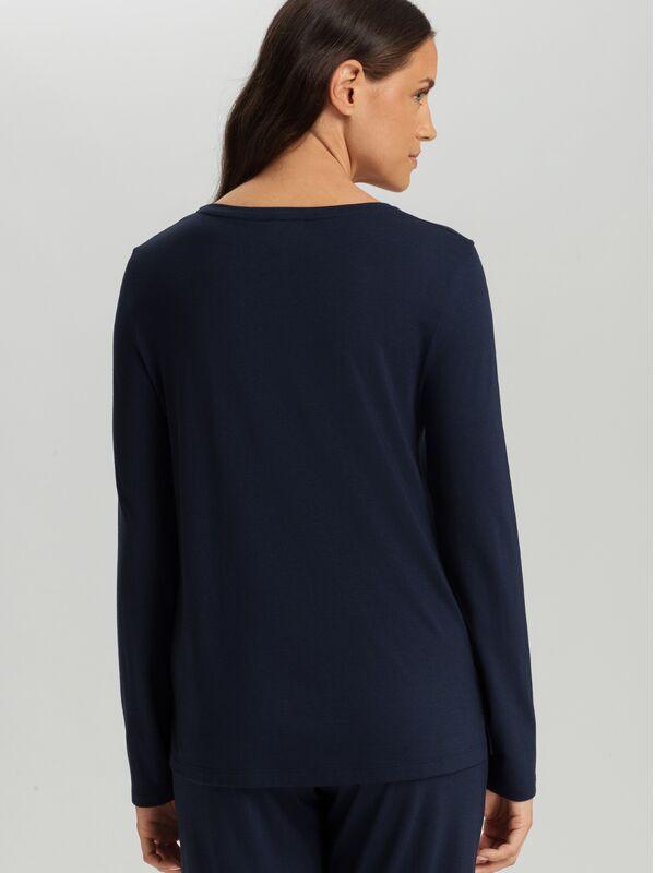 HANRO Sleep & Lounge Langarm-Shirt