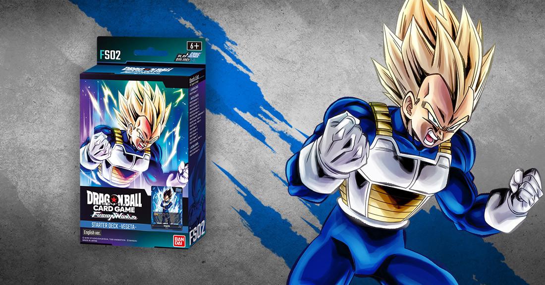 Bandai Dragonball Super Card Game - Fusion World FS02 Starter Deck Vegeta - EN