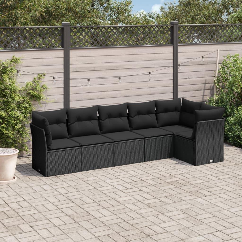 VidaXL Garten sofagarnitur poly-rattan