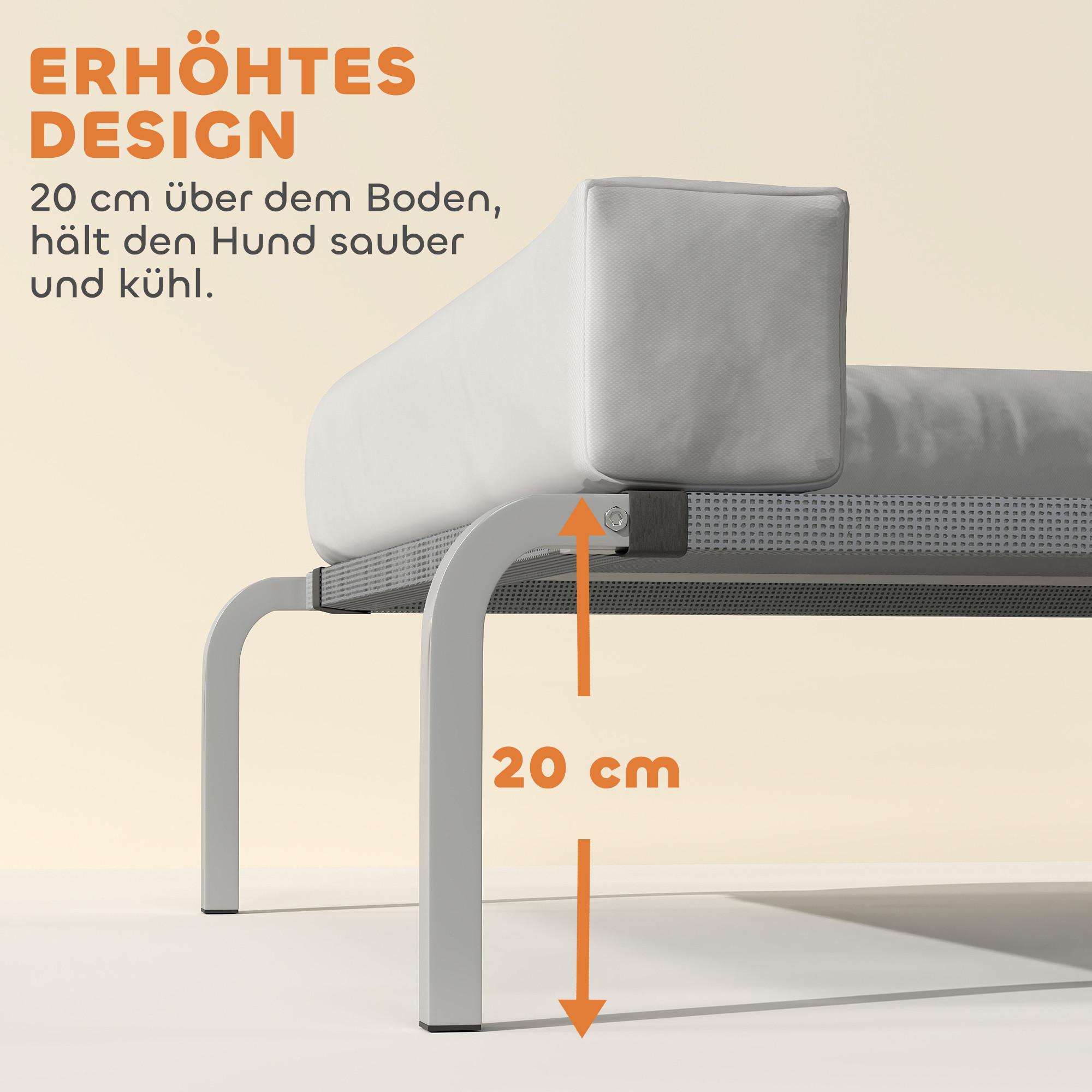 PawHut Erhöhtes Hundebett