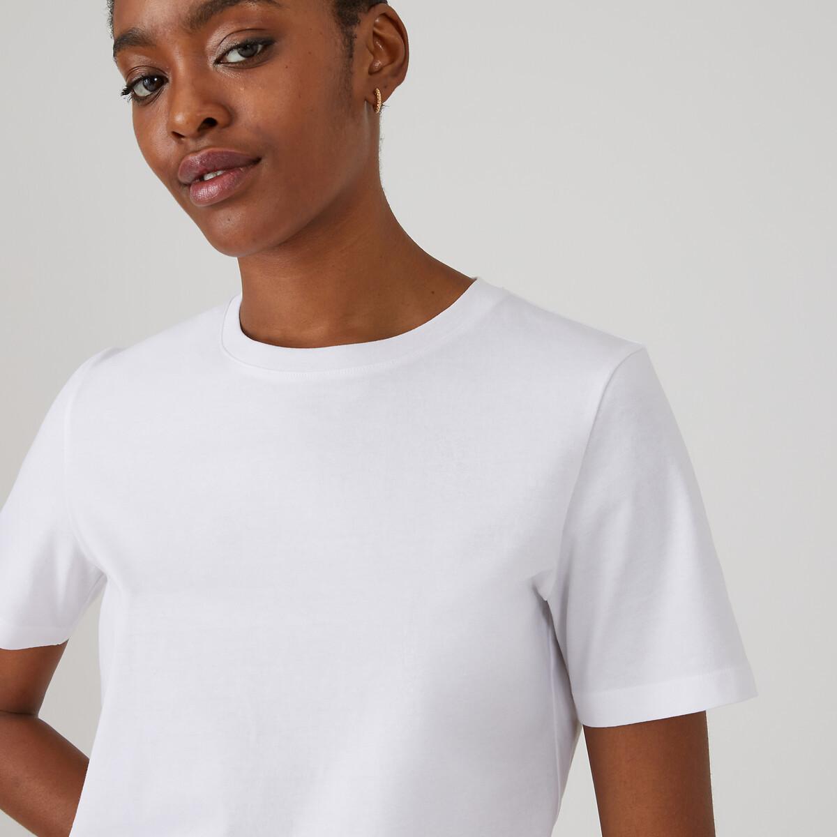 La Redoute Collections Rundhals Kurzarm T-Shirt