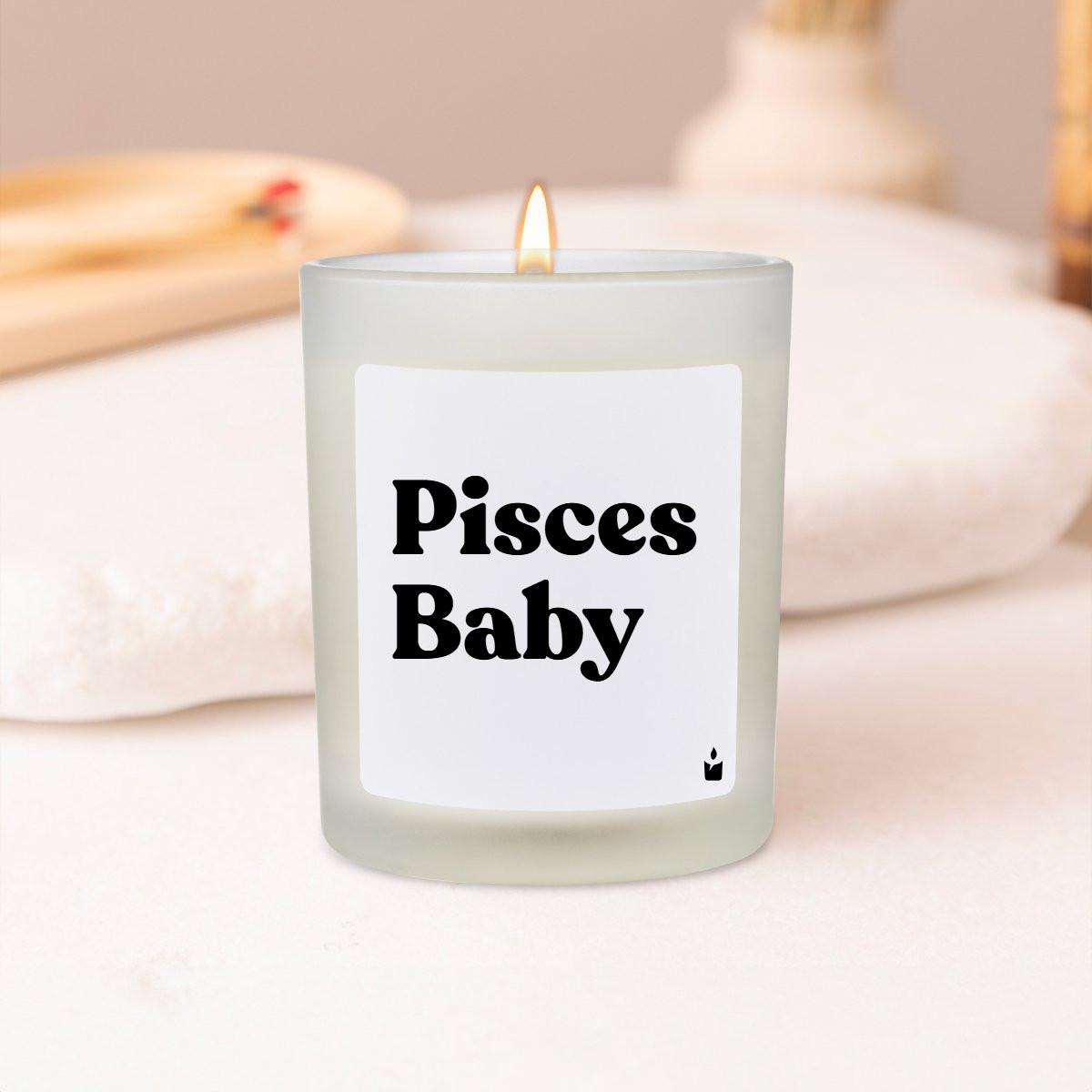 CandleHand Duftkerze Woody Pisces Baby
