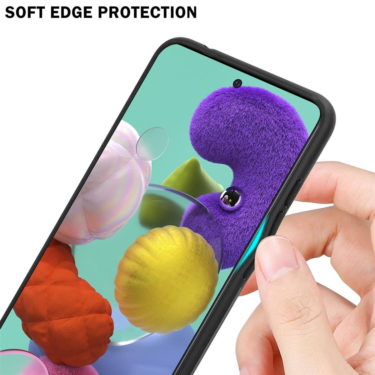 Cadorabo Hülle für Samsung Galaxy A51 4G / M40s Zweifarbig