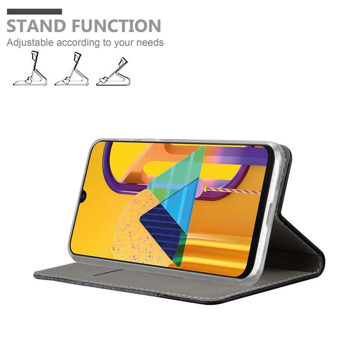 Cadorabo Hülle für Samsung Galaxy M21 / M30s Magnetverschluss, Kartenfach