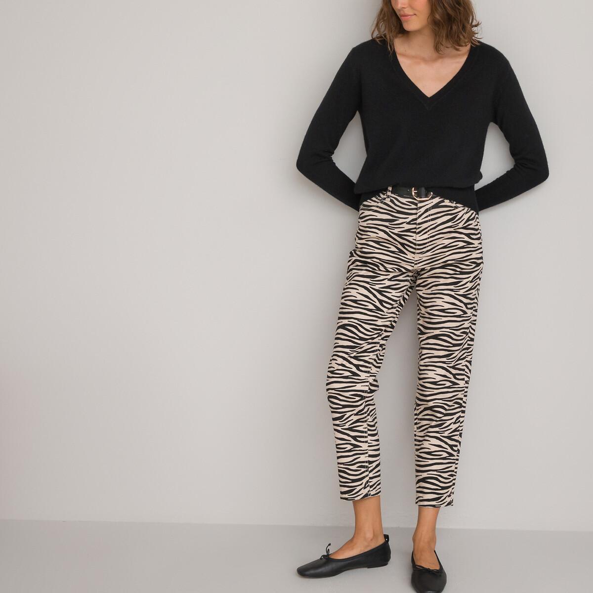 La Redoute Collections Lederballerinas mit Schleife