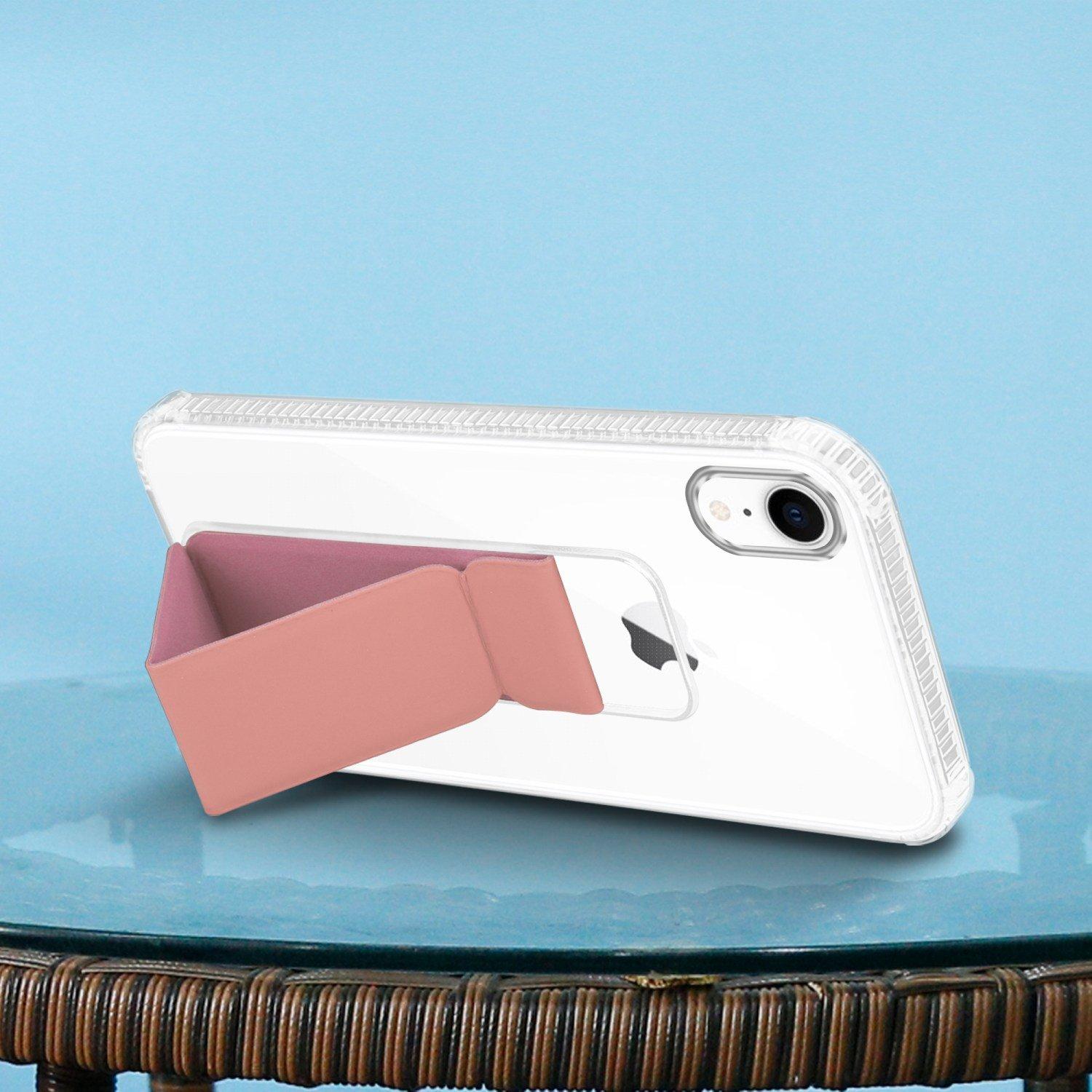 Cadorabo Hülle für Apple iPhone XR mit Halterung und Standfunktion