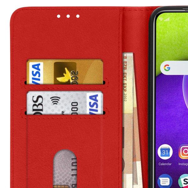 Avizar Klapphülle Samsung A52 / A52s Rot