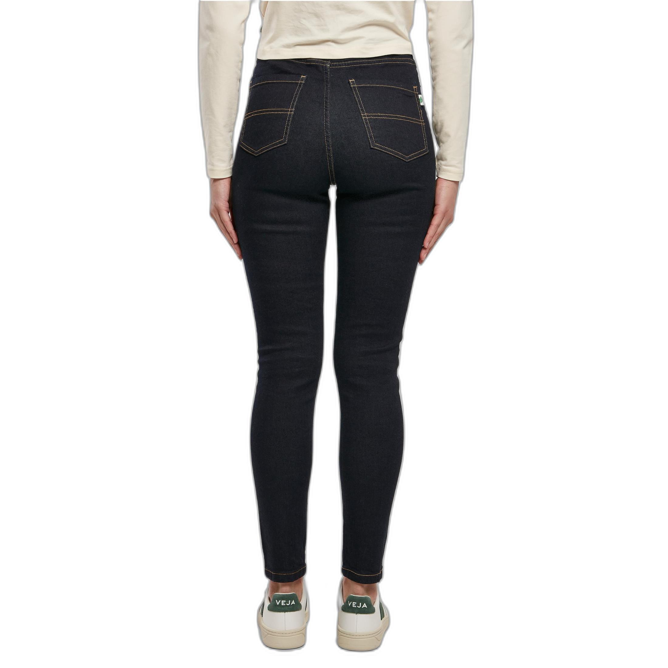 URBAN CLASSICS High Waist Skinny Jeans Organic