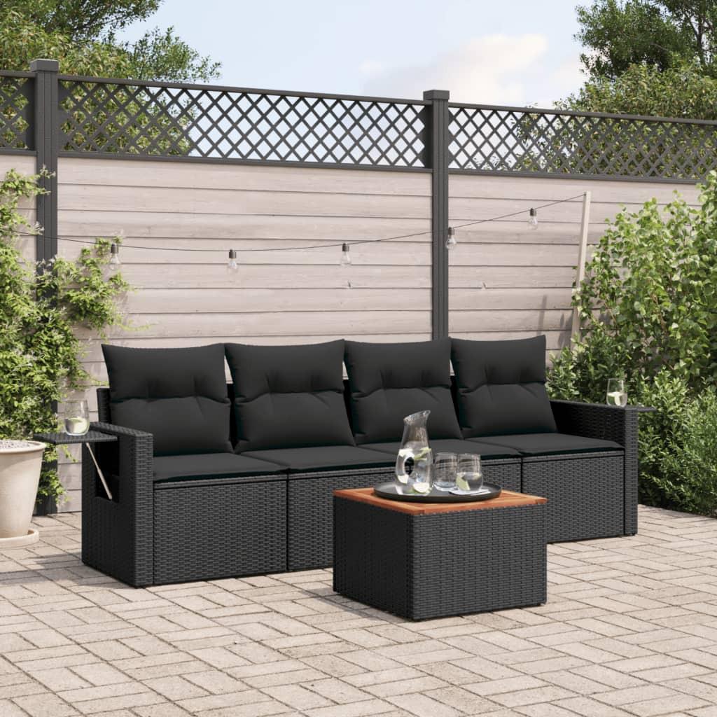 VidaXL Garten sofagarnitur poly-rattan