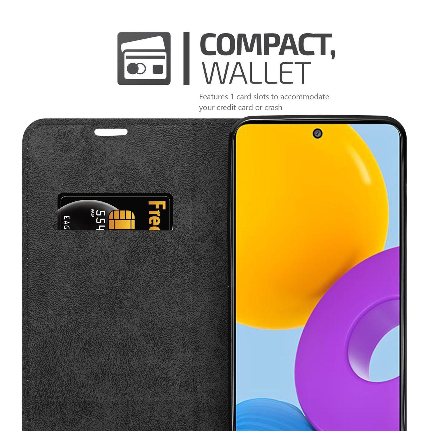 Cadorabo Hülle für Samsung Galaxy M52 5G Magnetverschluss, Kartenfach