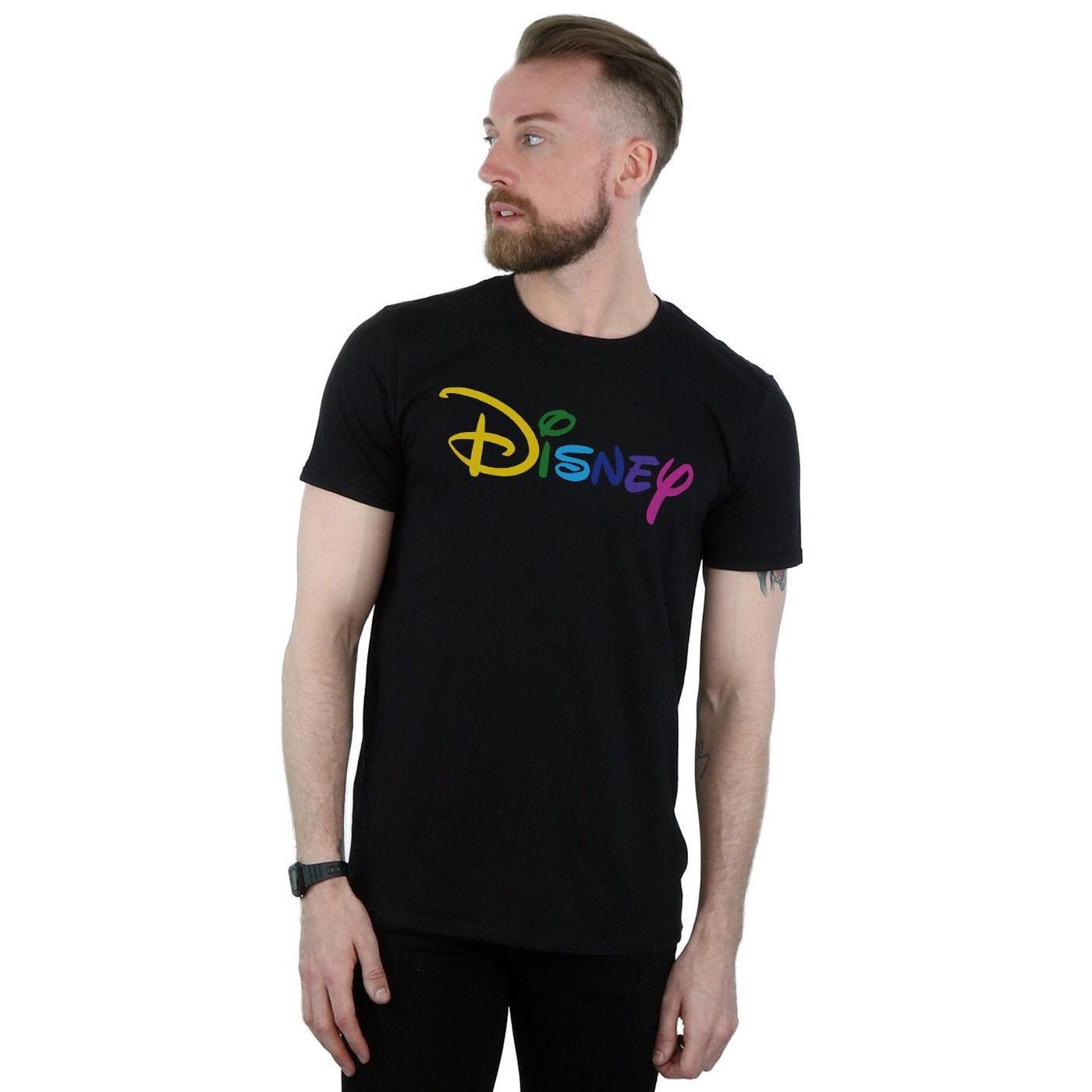 Disney Regenbogen Logo T-Shirt