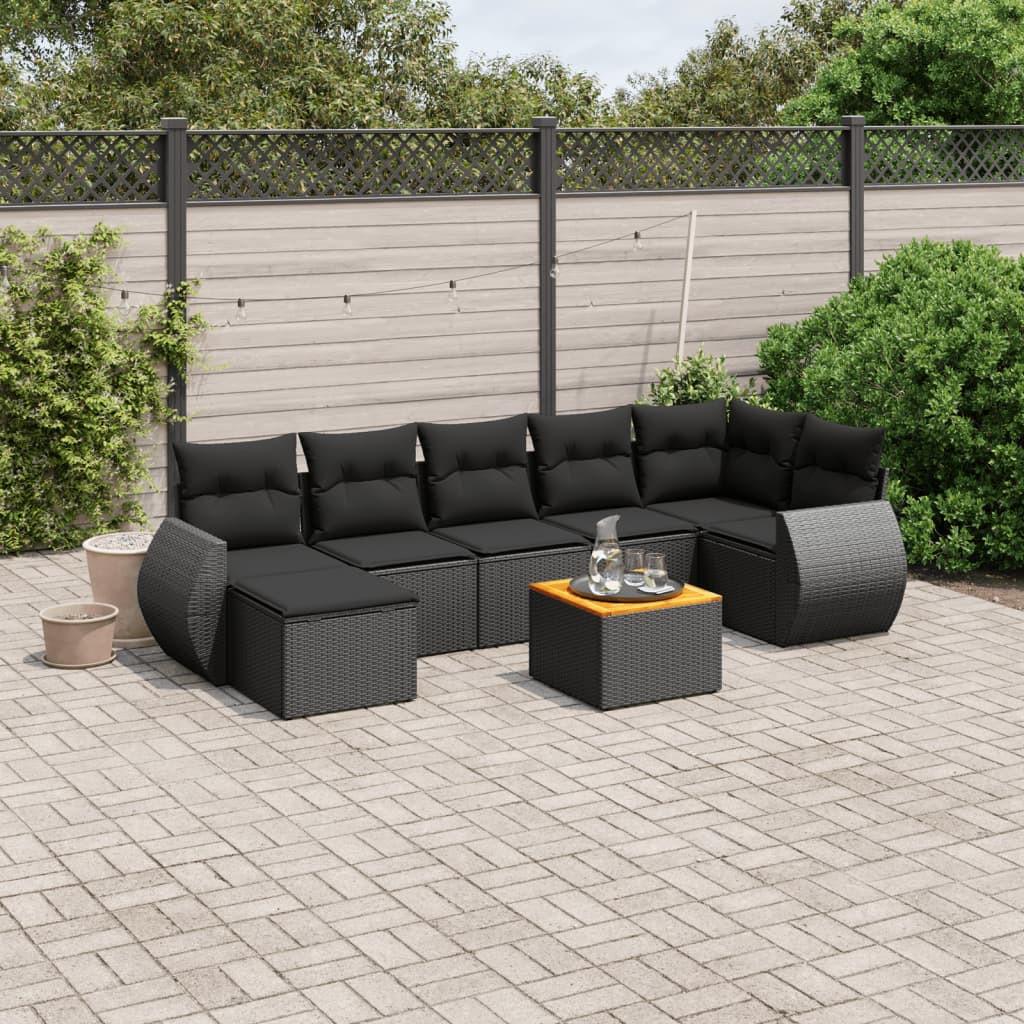 VidaXL Garten sofagarnitur poly-rattan
