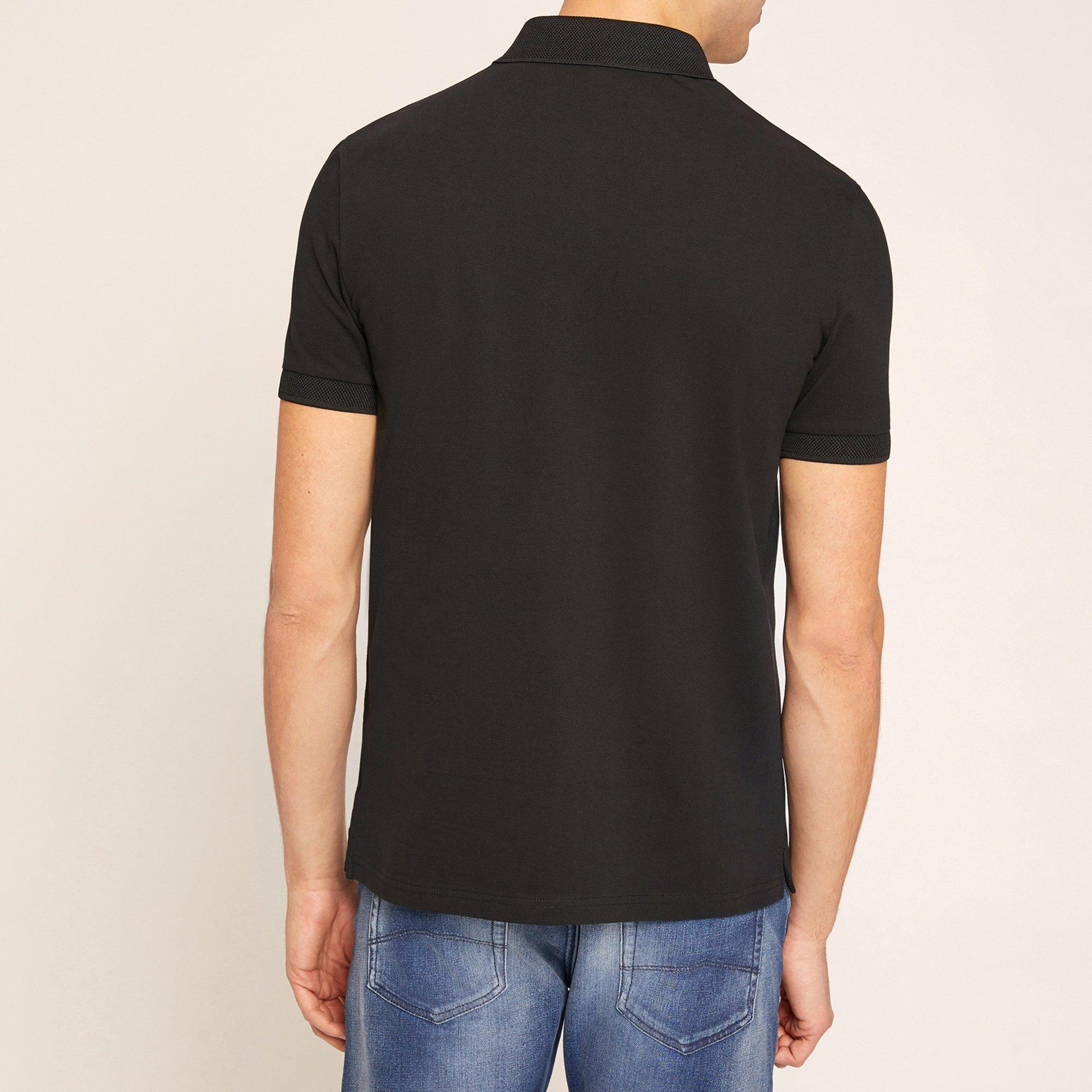 Armani Exchange Modern Fit Kurzarm Poloshirt