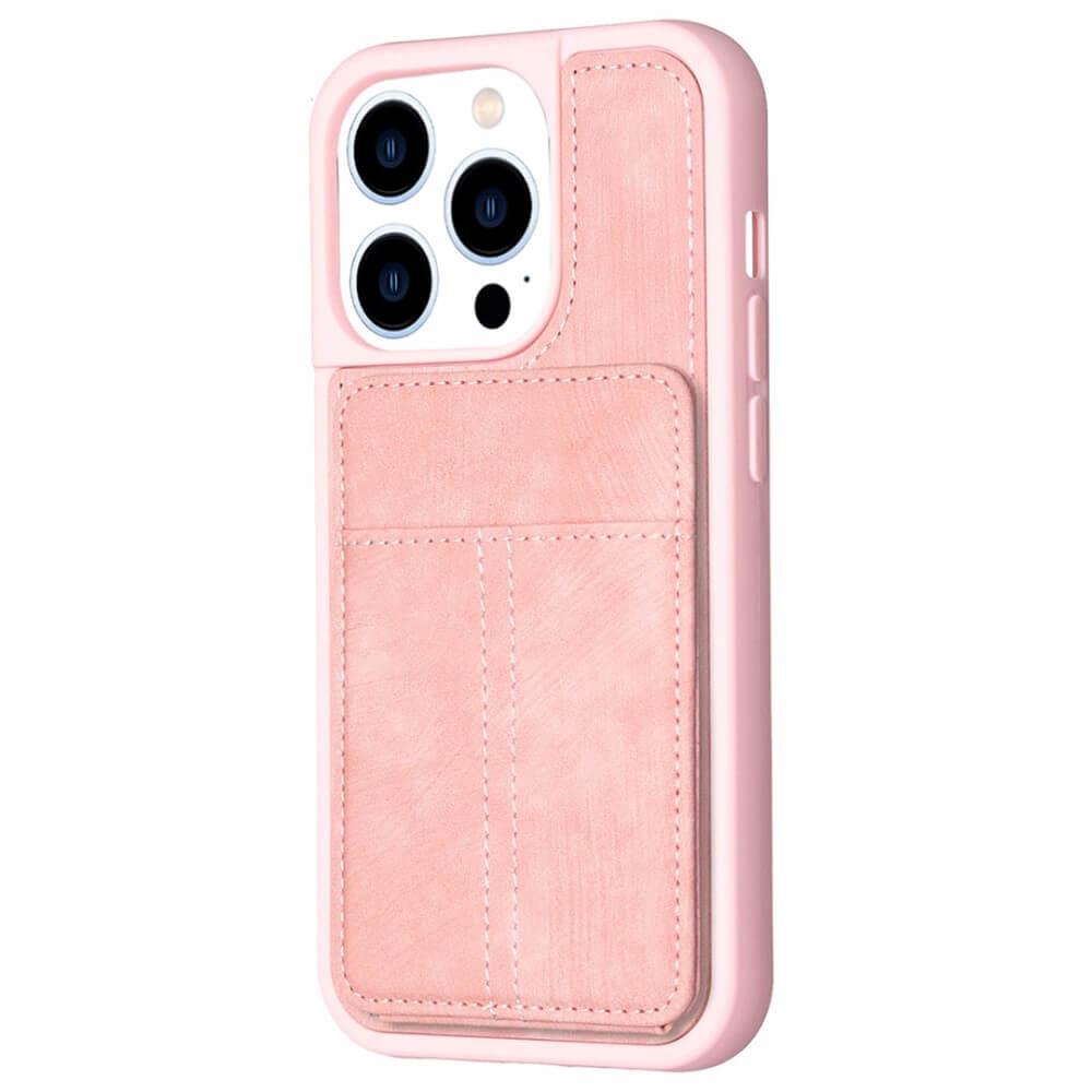 Cover-Discount iPhone 15 Pro - Kickstand Case mit Kartenfächer