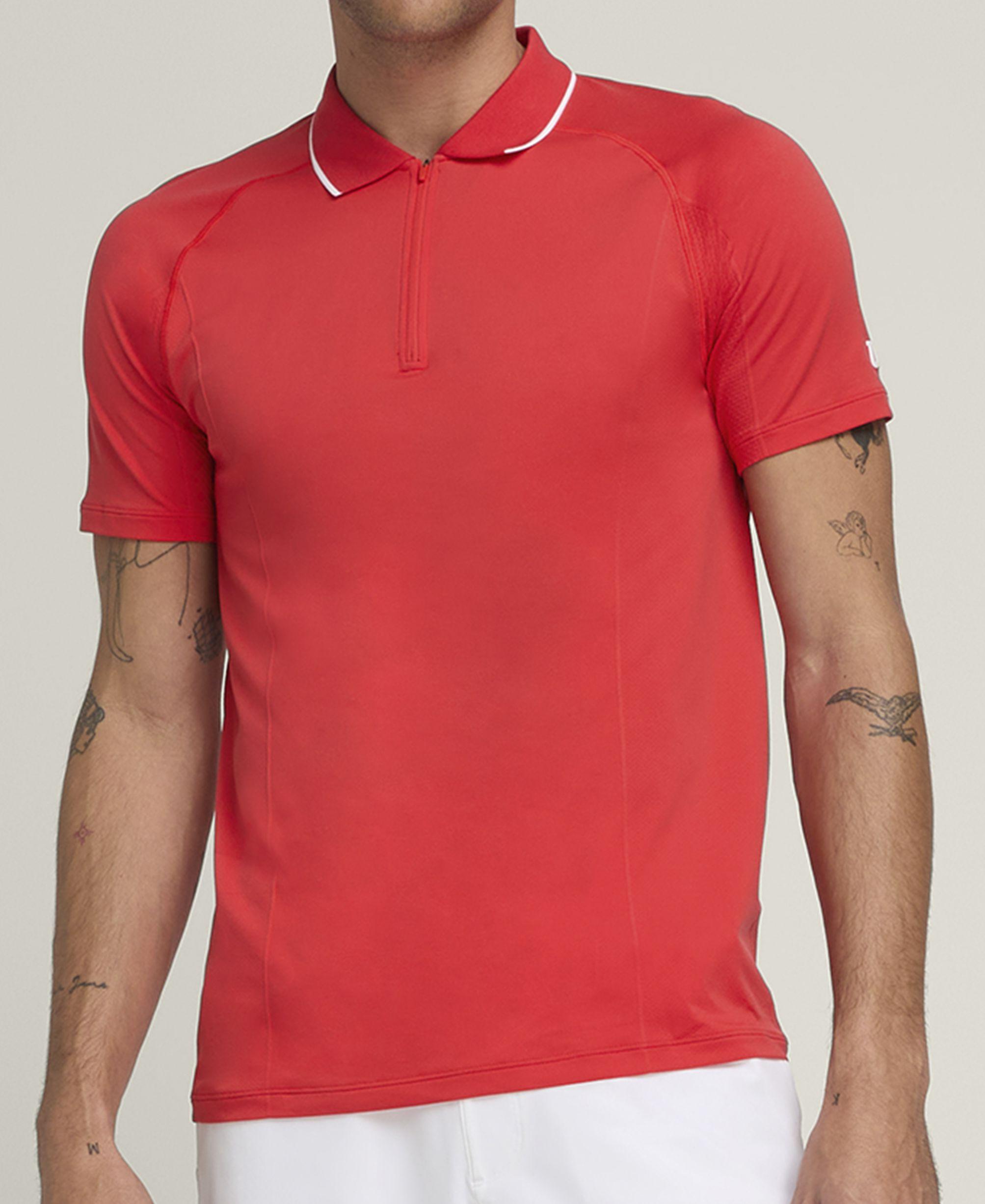 Wilson Team Seamless Polo 2.0 Rot