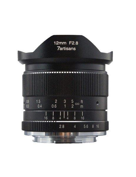 7ARTISANS 7Artisans 12mm F2.8 APS-C (Canonm) Black (A602B)
