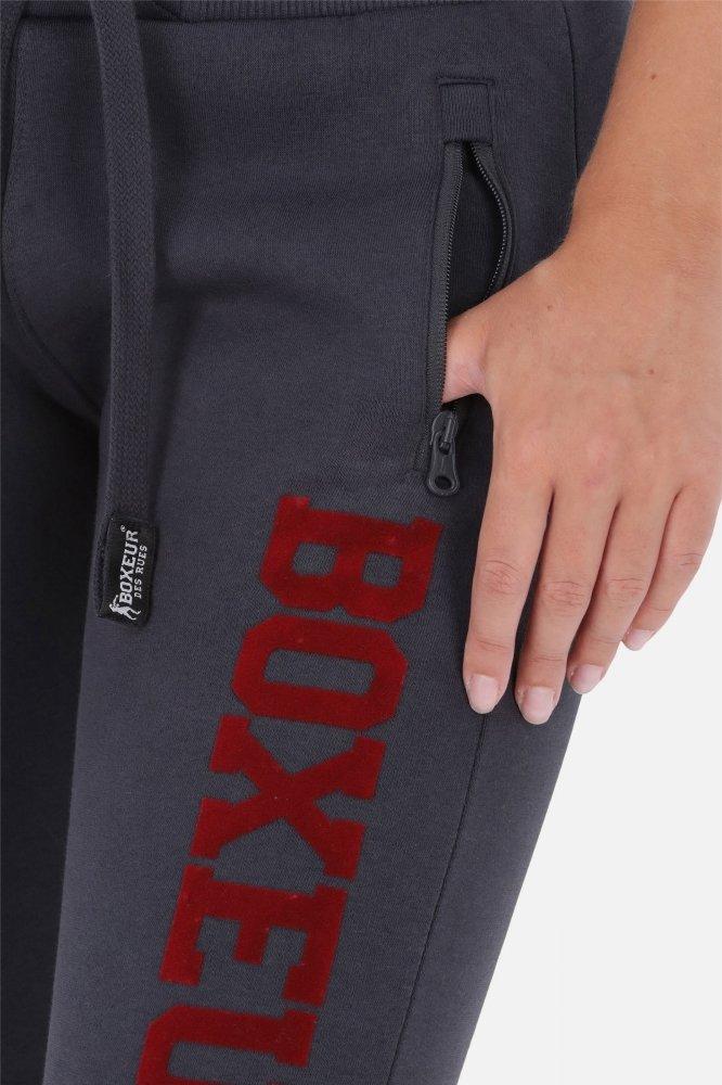 BOXEUR DES RUES Basic Long Logo Sweatpants