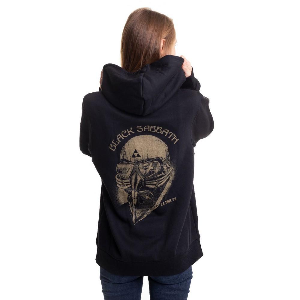 Black Sabbath Tour 1978 Hoodie mit durchgehendem Reißverschluss