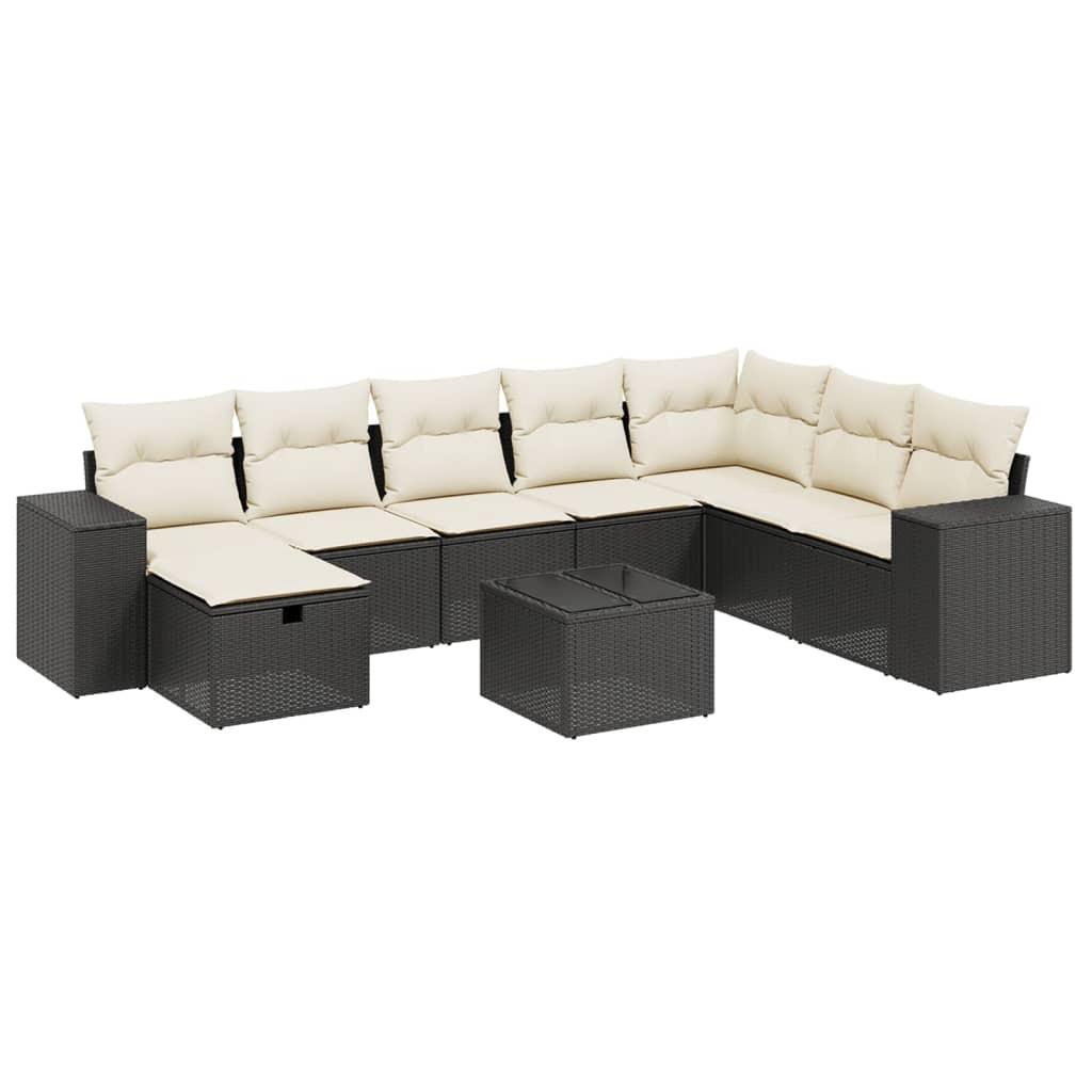 VidaXL Garten sofagarnitur poly-rattan