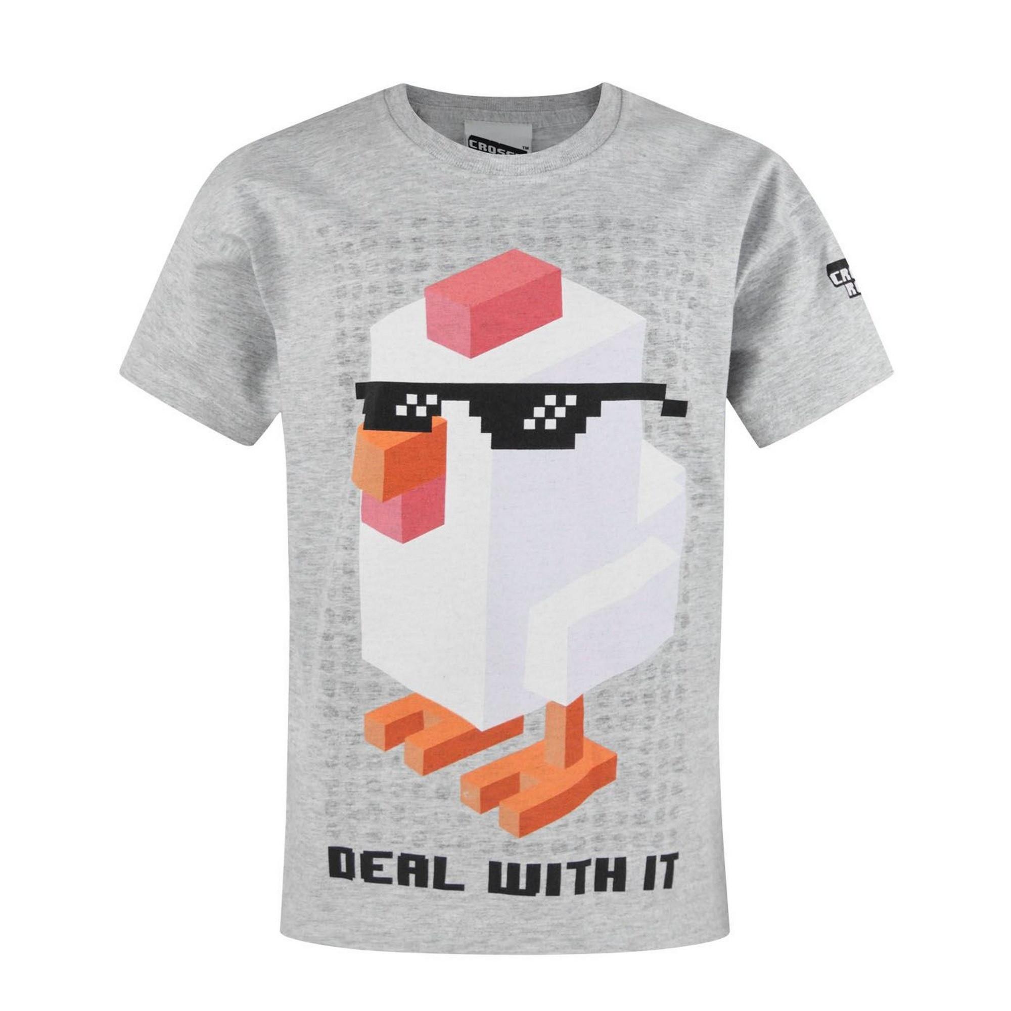 Vanilla Underground Crossy Road Official Deal With It Kurzarm TShirt