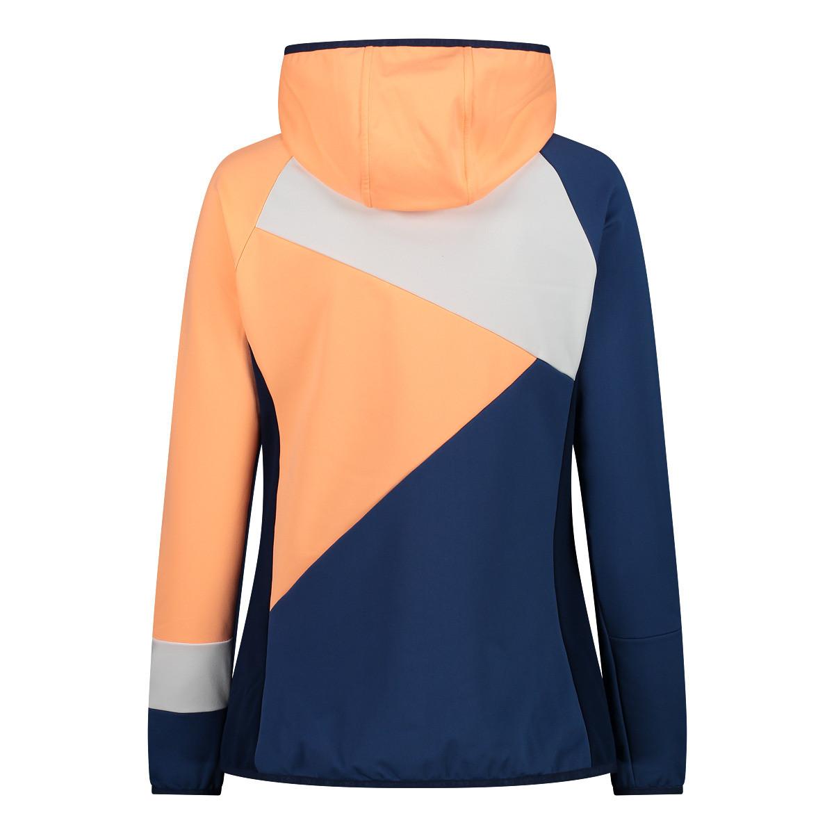 CMP damen hybridjacke mit kapuze