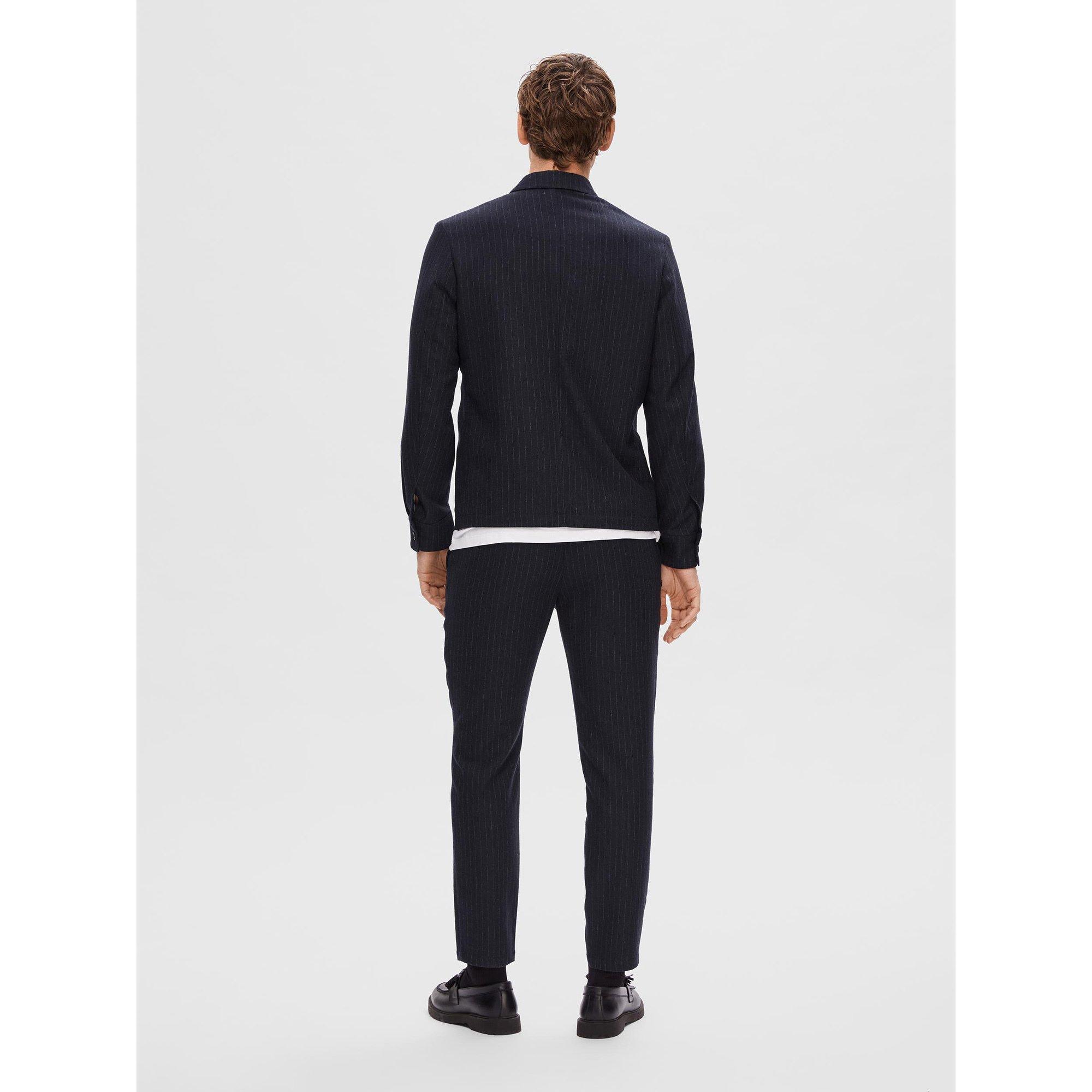 SELECTED SLHReg-Ayr Pinstriped Hybrid Blazer