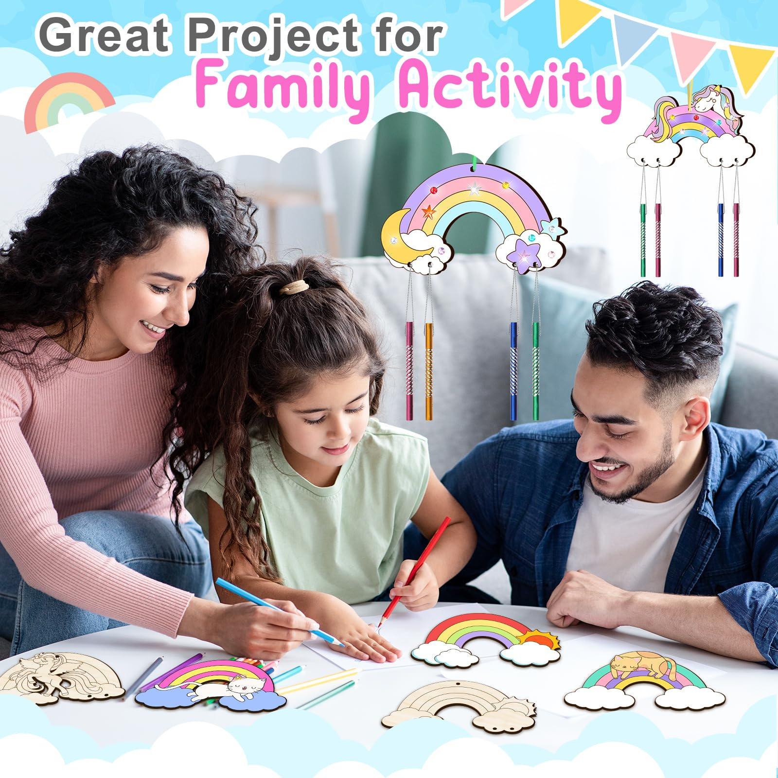 Activity-board Windspiel-Bastelset für Kinder