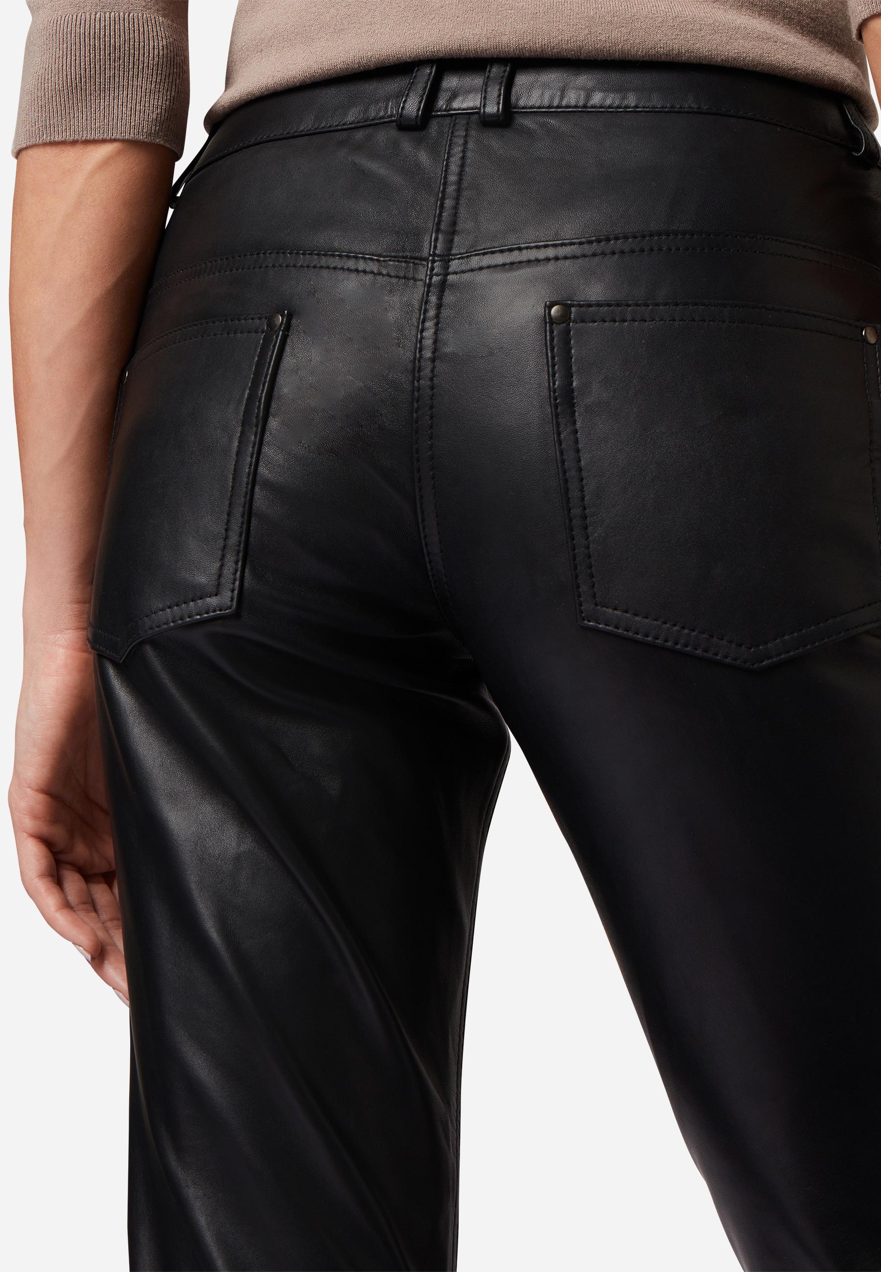 RICANO Dorin Low Waist 5 Pocket Lederhose