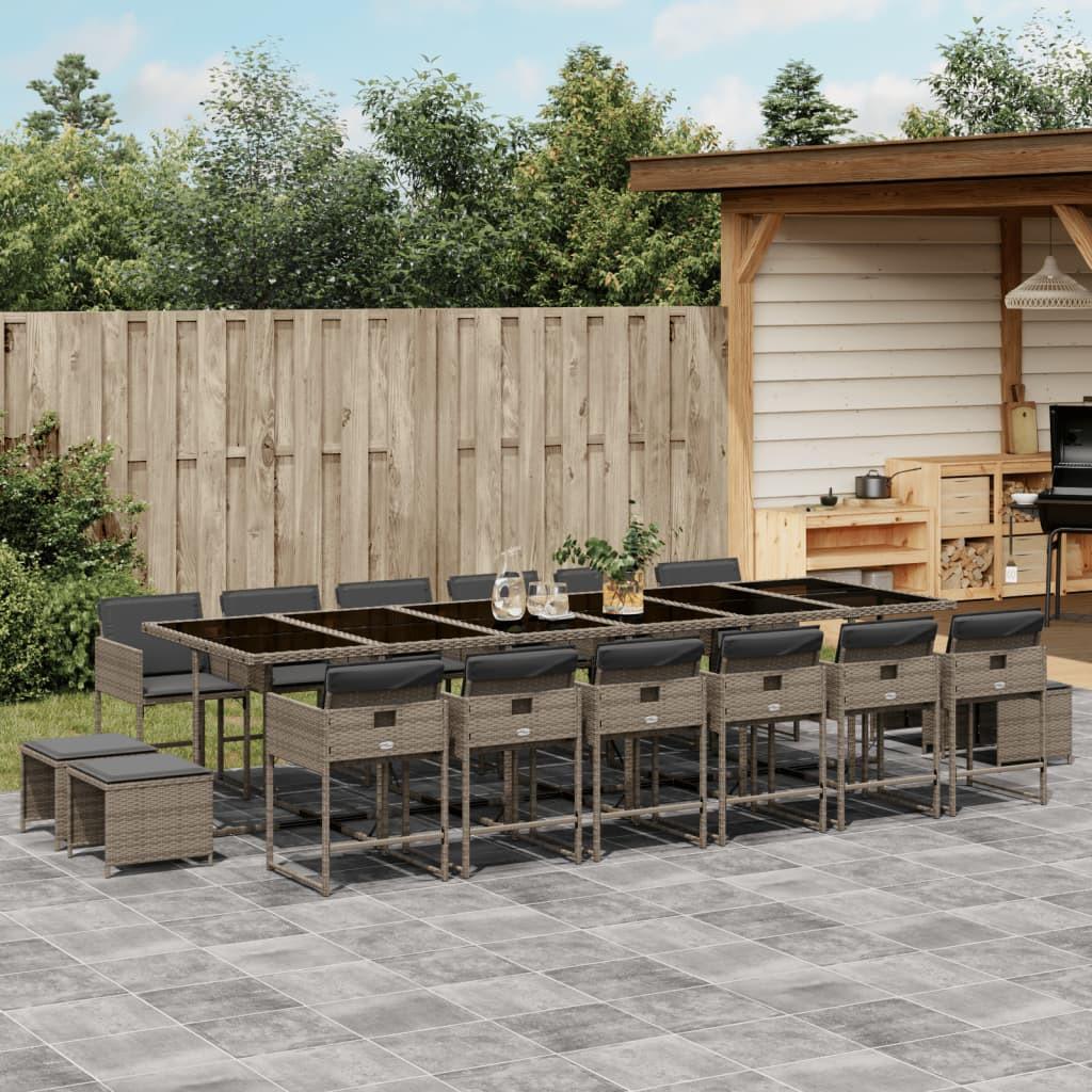 VidaXL Garten essgruppe poly-rattan