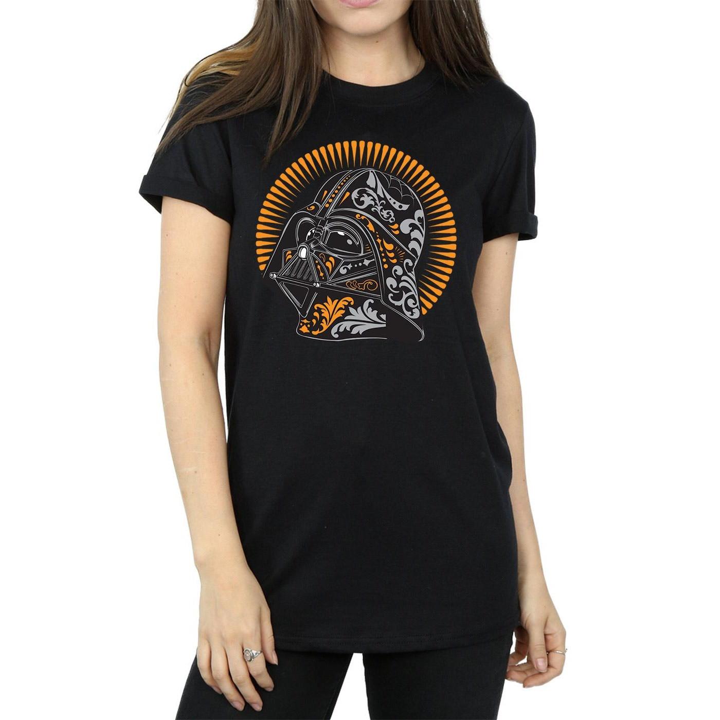 STAR WARS Dia De Los Muertos Bedrucktes T-Shirt