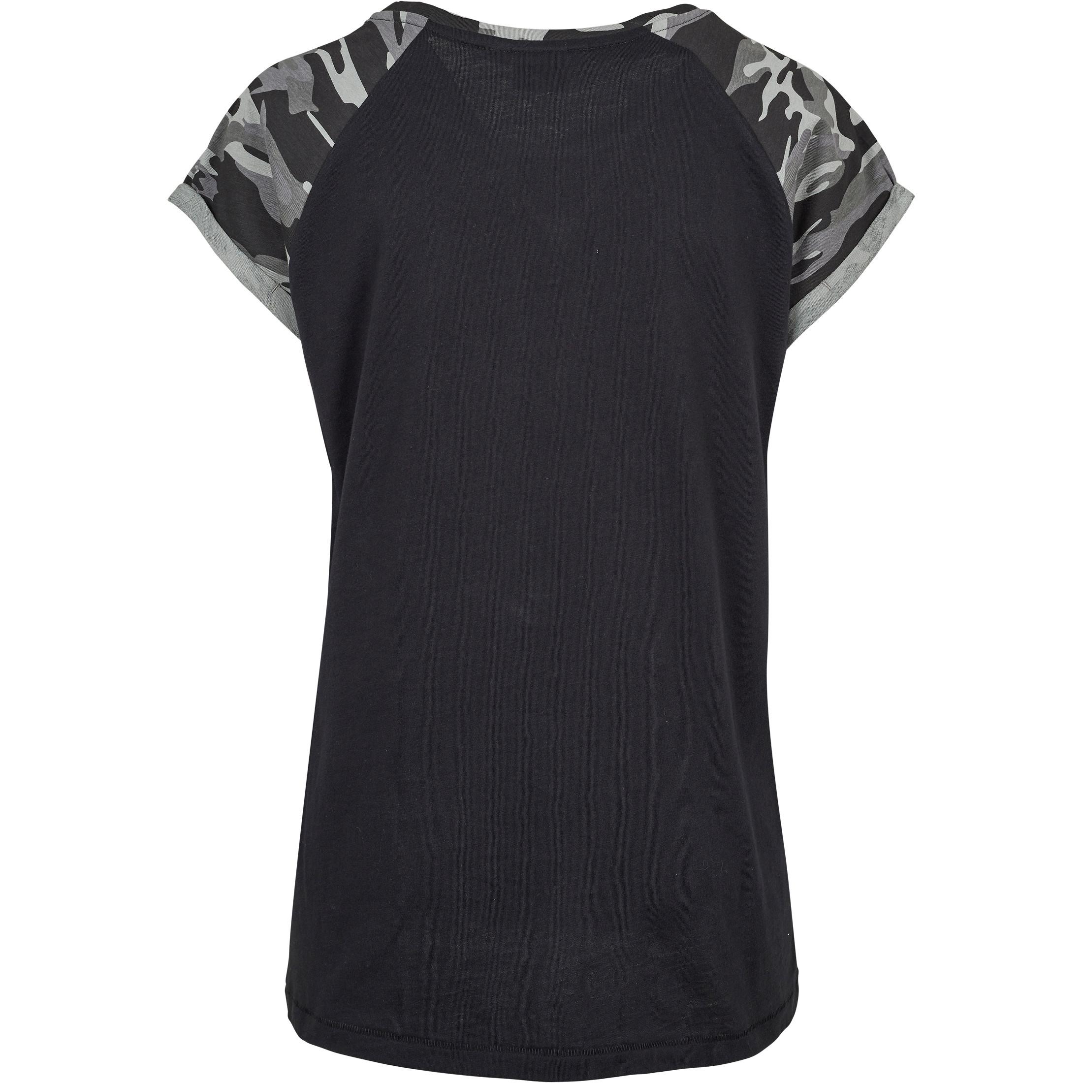 URBAN CLASSICS Contrast Raglan T-Shirt Übergrössen