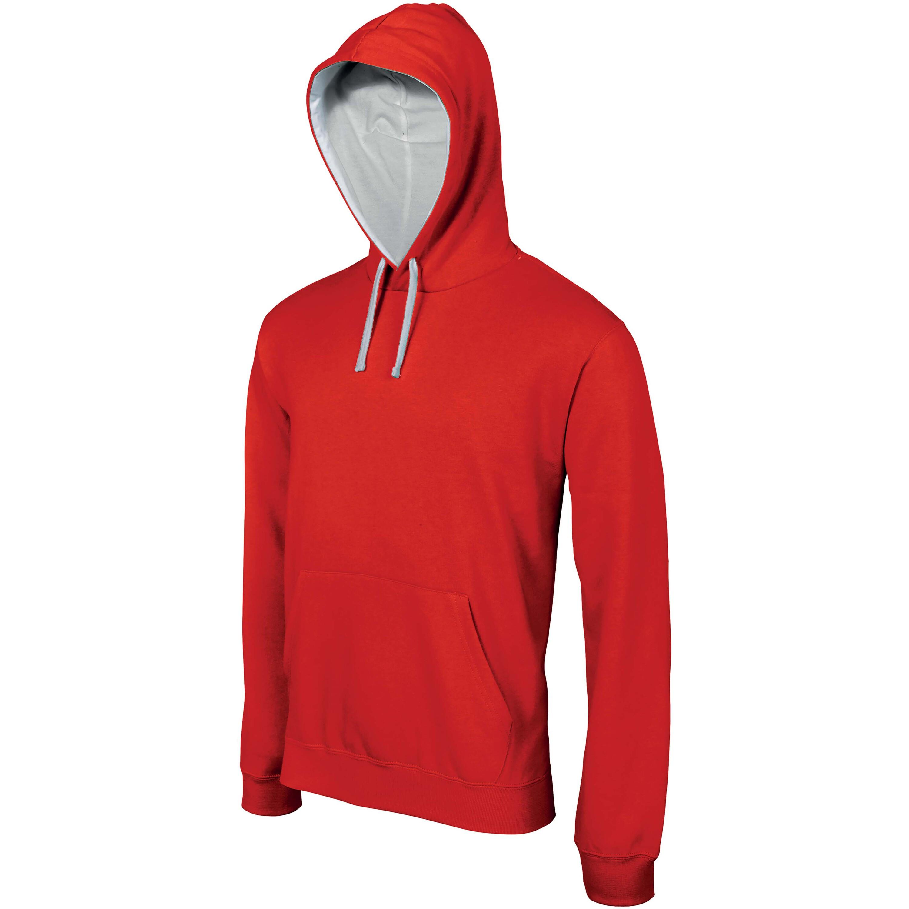 Kariban hoodie contrastée