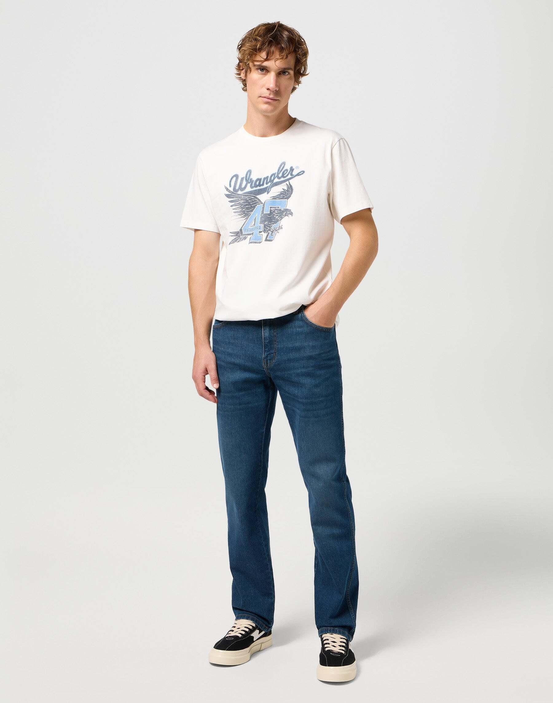 Wrangler Texas Low Stretch Regular Fit Straight Leg Jeans