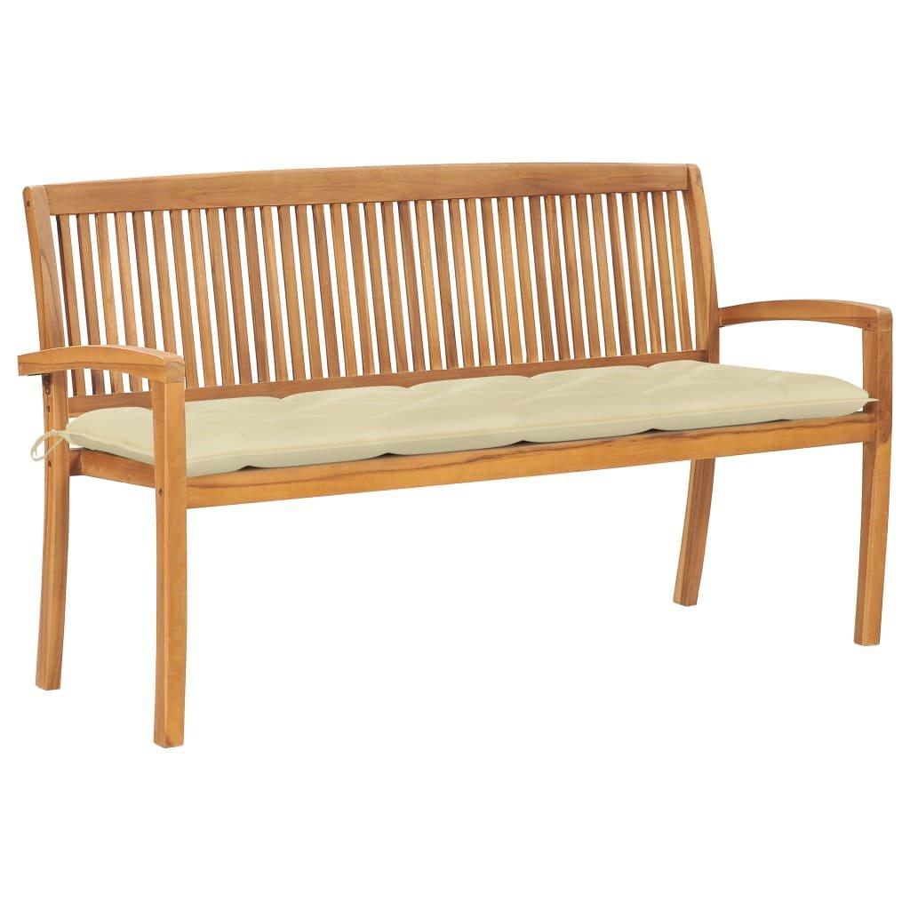 VidaXL Bank teak