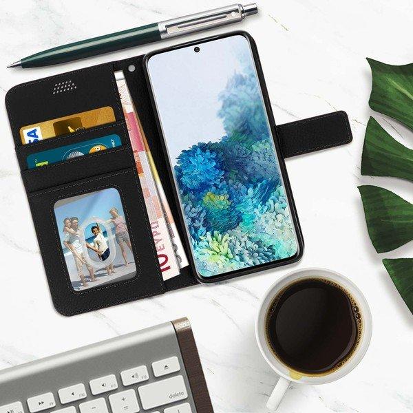 Avizar Bookcover Samsung Galaxy S20 Schwarz