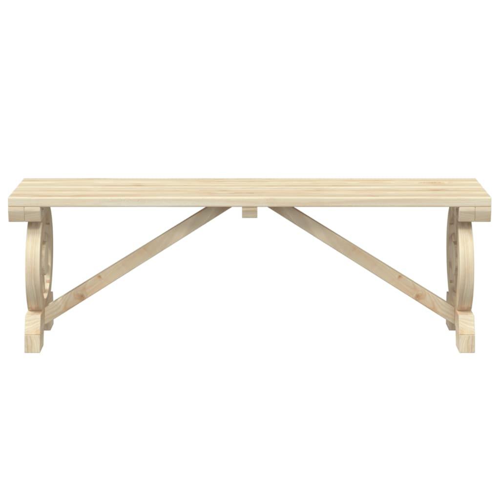 VidaXL Gartenbank holz