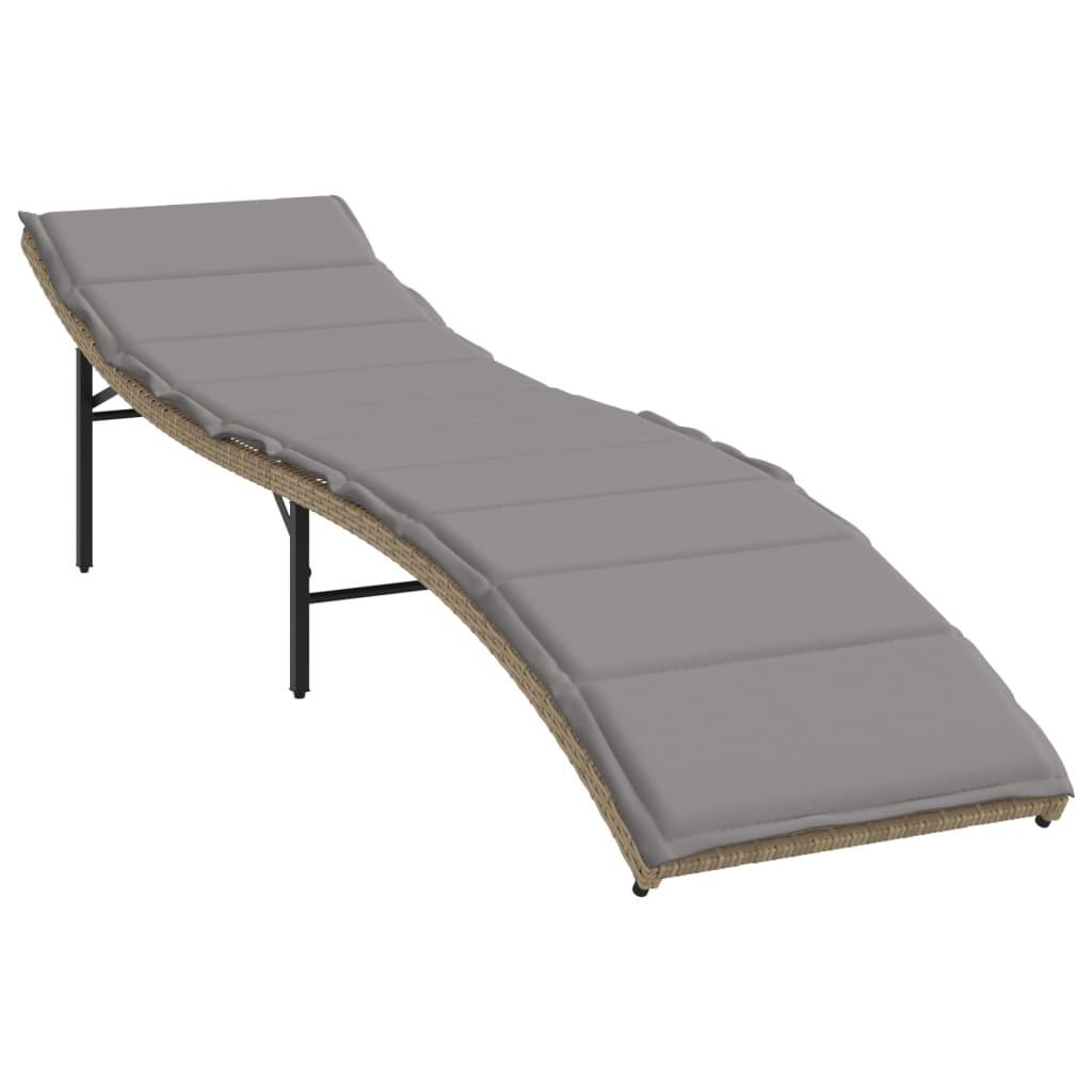 VidaXL Sonnenliege poly-rattan