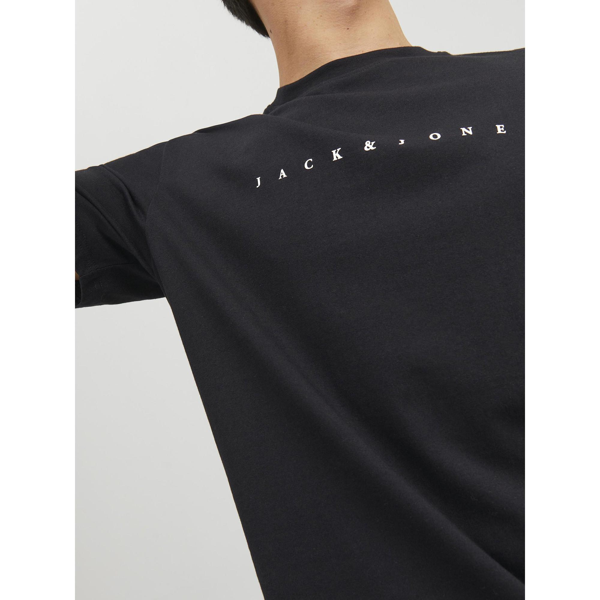 JACK & JONES JJE Star T-Shirt mit Pigmentprint