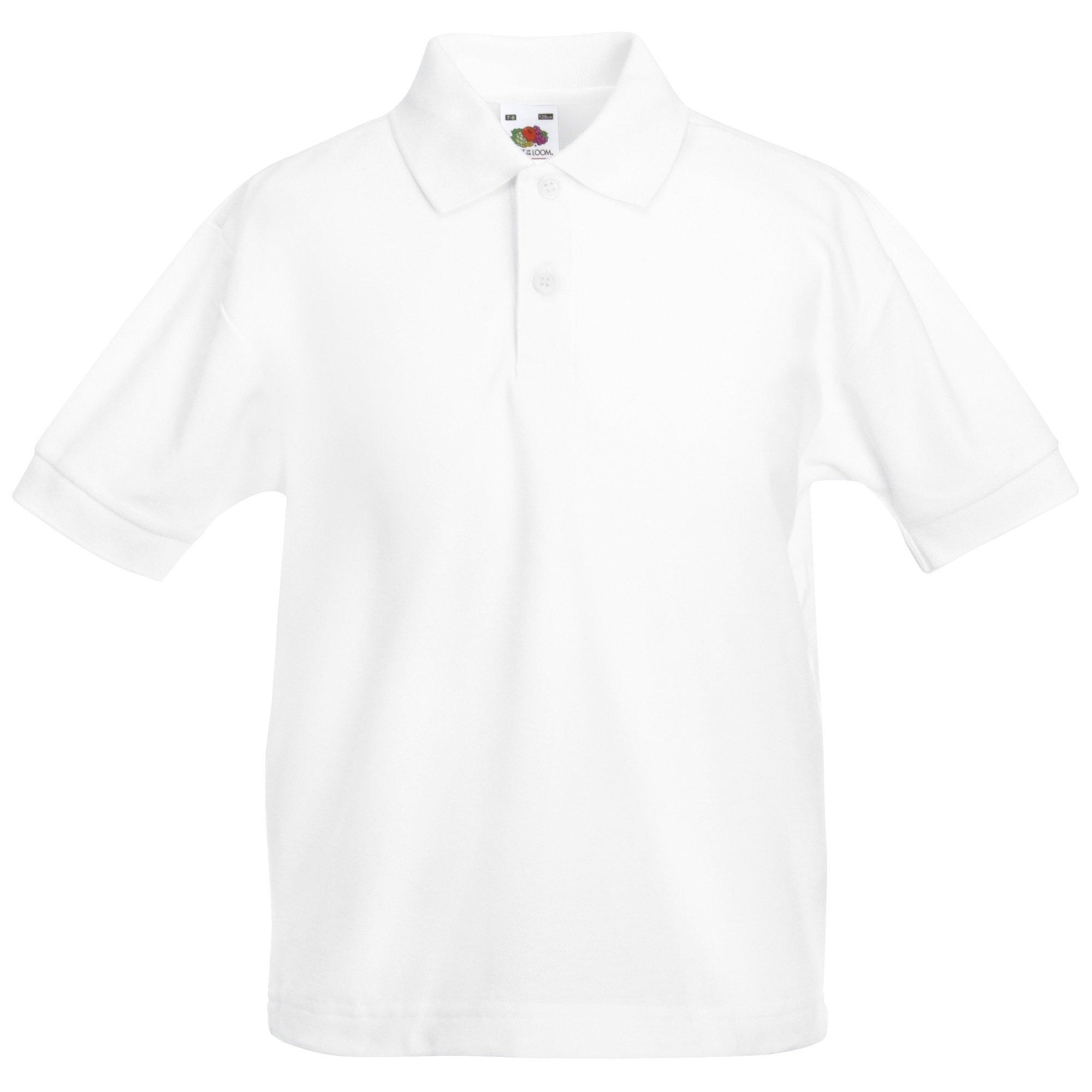 Fruit of the Loom Polo Shirt, Kurzarm (2 StückPackung)