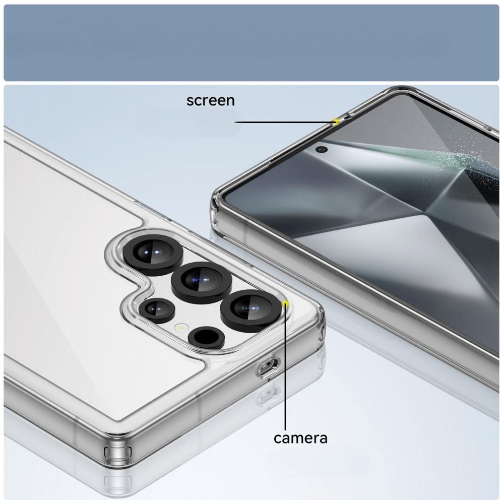 Cover-Discount Galaxy S25 Ultra - Schützende Acryl-Handyhülle mit erhöhtem Rand