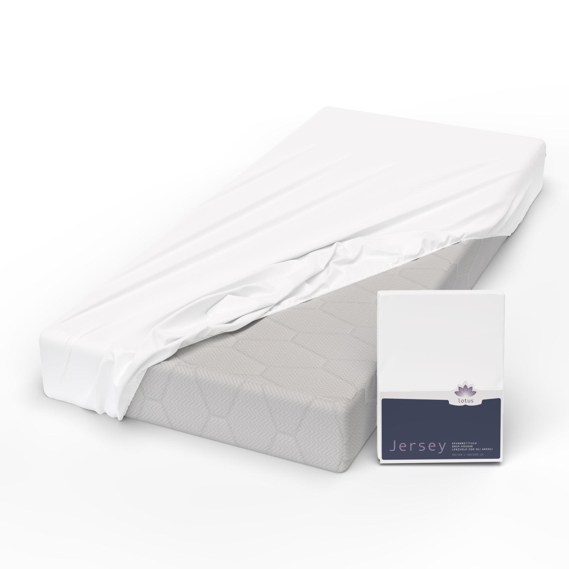 Lotus Bettwaren Lotus Jersey Fixleintuch Comfort