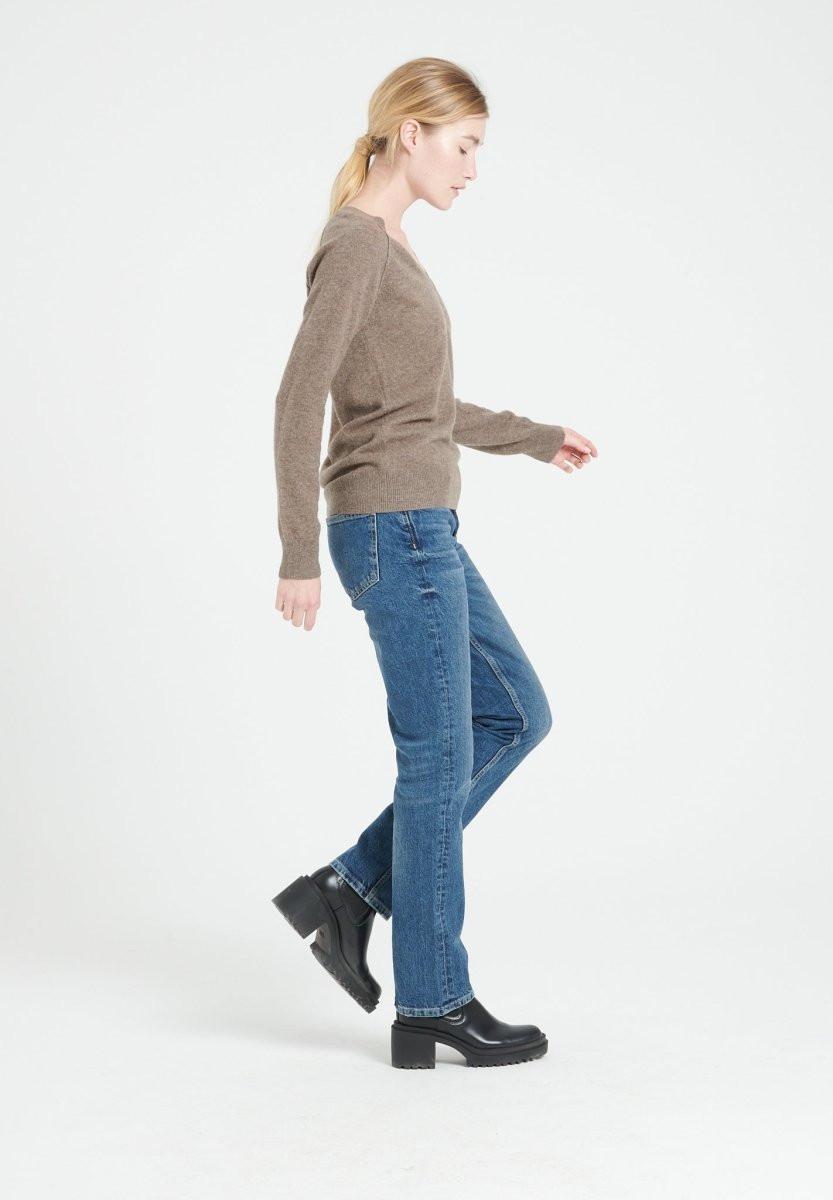 Studio Cashmere8 LILLY 6 Pullover mit V-Ausschnitt - 100% Kaschmir