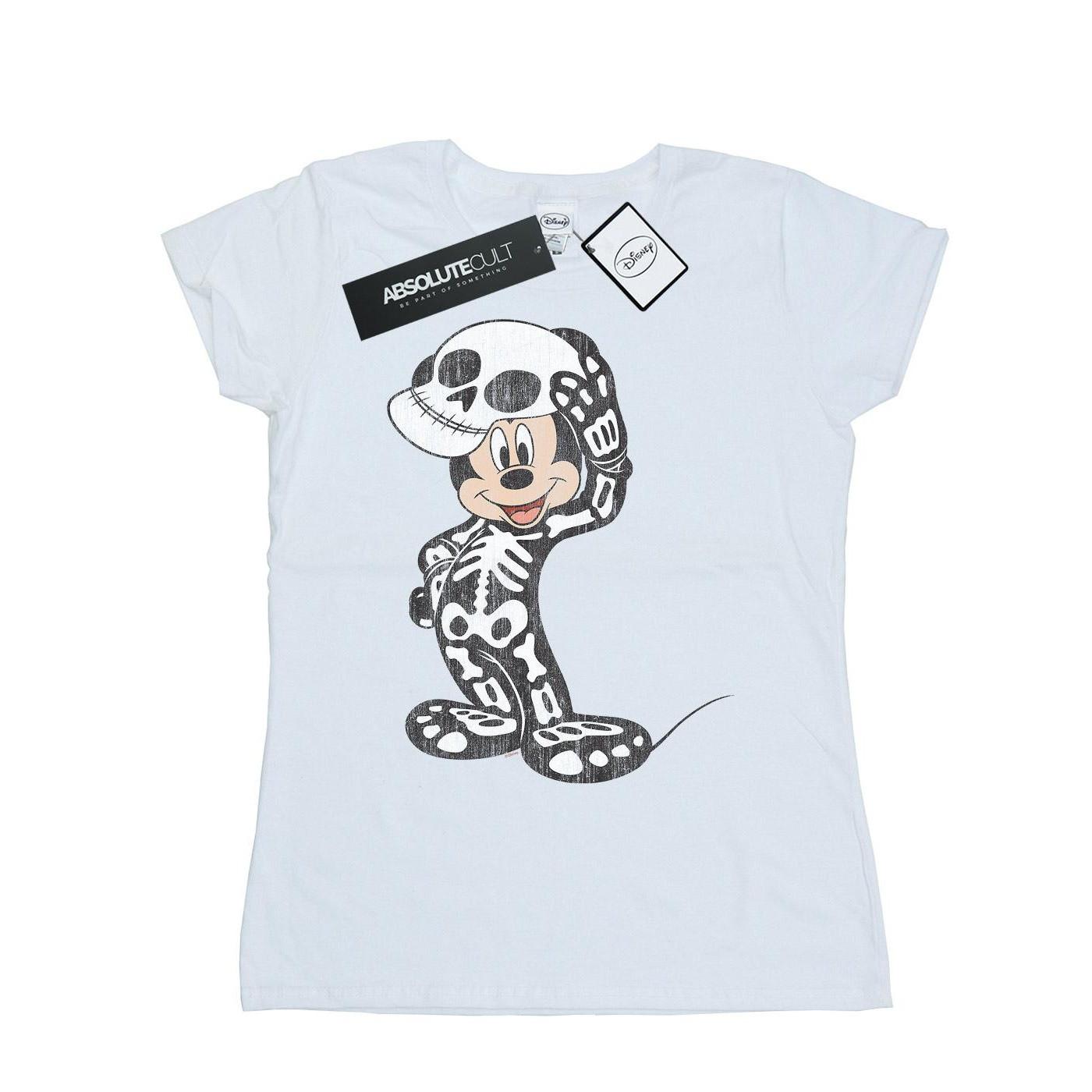 Disney Mickey Mouse Skelett Print T-Shirt