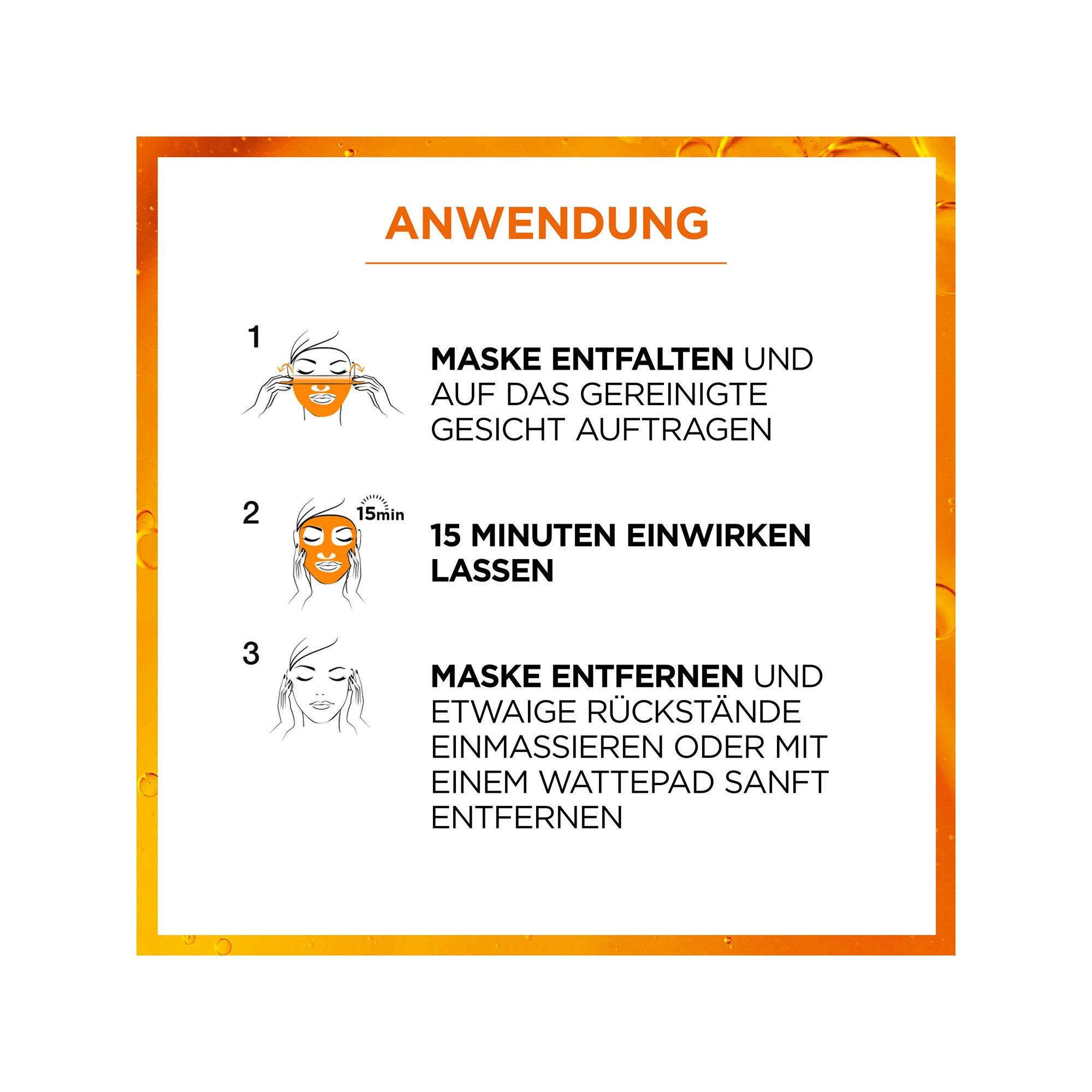 L'Oréal Paris Revitalift Clinical Vitamin C Sofort-Glow Serum-Maske