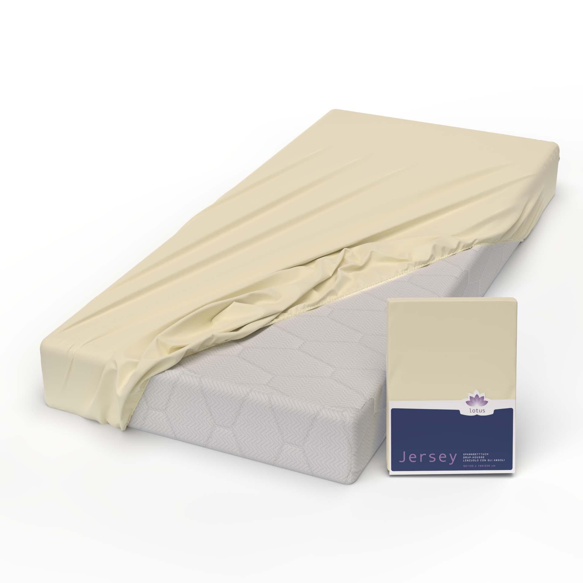 Lotus Bettwaren Lotus Jersey Fixleintuch Comfort