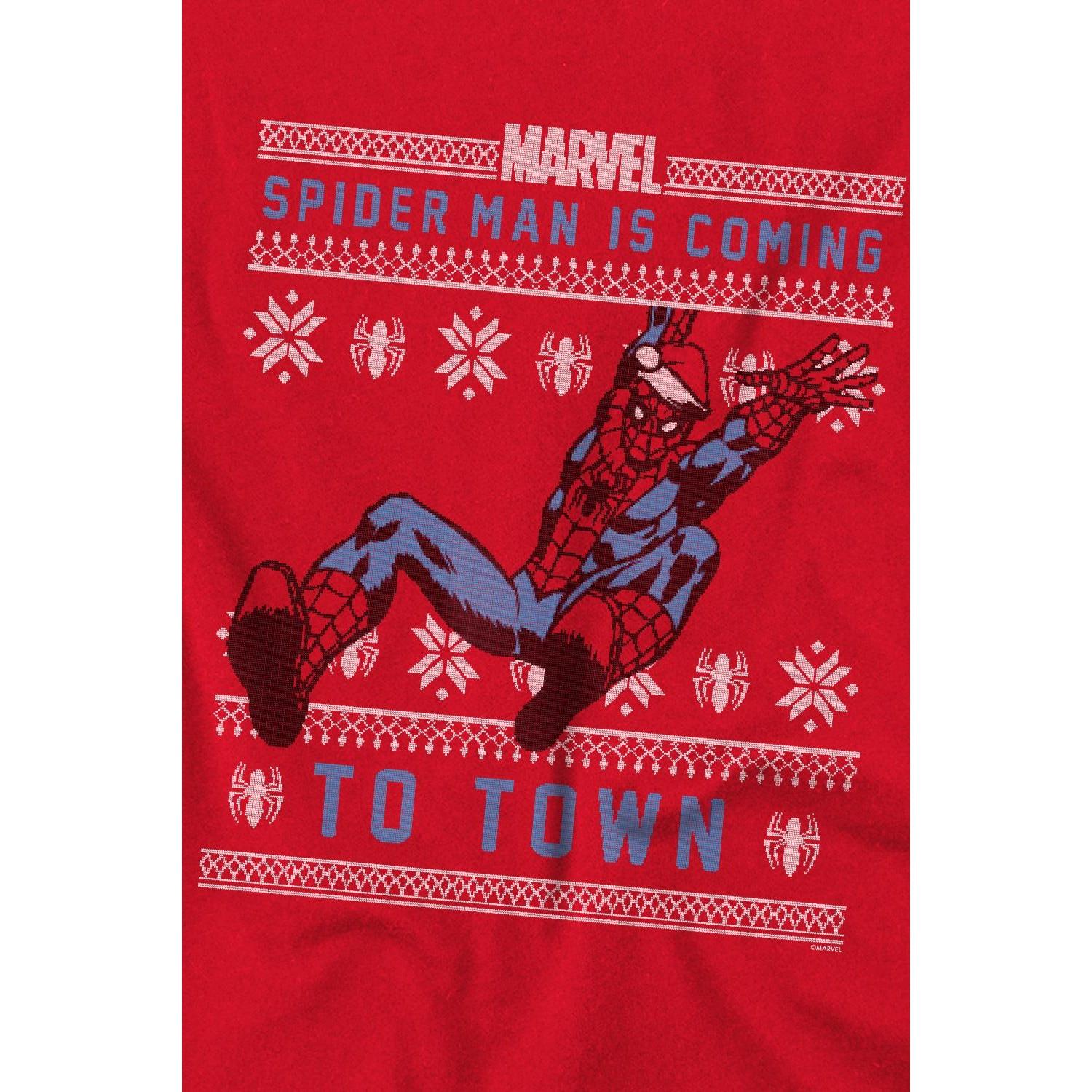 Spider-Man Is Coming To Town T-Shirt